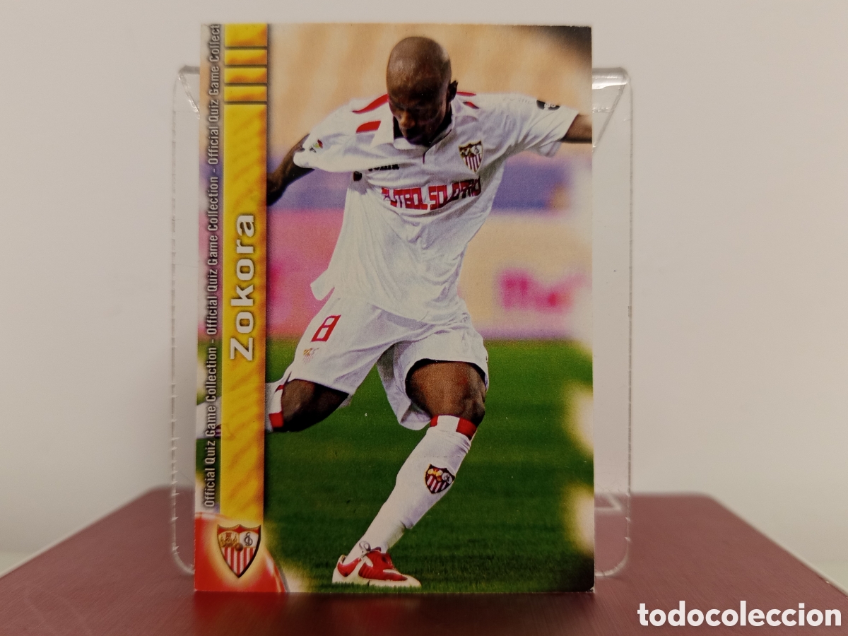 Fu&szlig;ball-Sticker: ❇️ CROMO ⚽ ZOKORA SEVILLA 61 09 10 2009 2010 FICHAS LIGA QUIZ COLLECTION MUNDICROMO ❇️