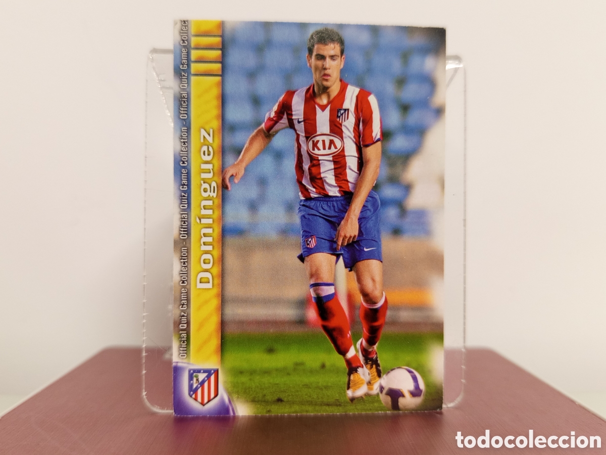 Cromos de F&uacute;tbol: ❇️ CROMO ⚽ DOM&Iacute;NGUEZ ATL&Eacute;TICO DE MADRID FICHAS LIGA QUIZ COLLECTION MUNDICROMO ❇️
