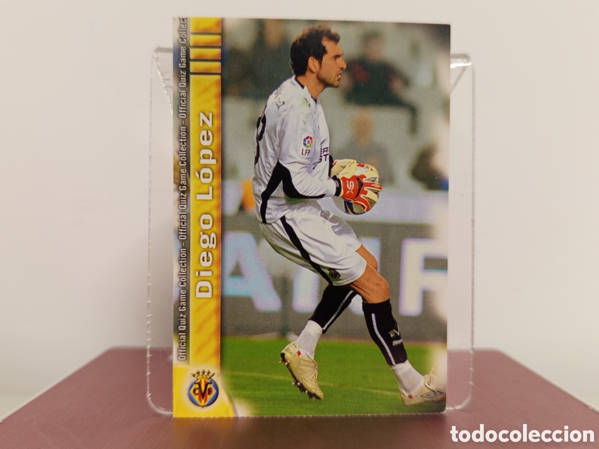 Cromos de F&uacute;tbol: ❇️ CROMO ⚽ DIEGO L&Oacute;PEZ VILLARREAL FICHAS LIGA QUIZ COLLECTION MUNDICROMO ❇️