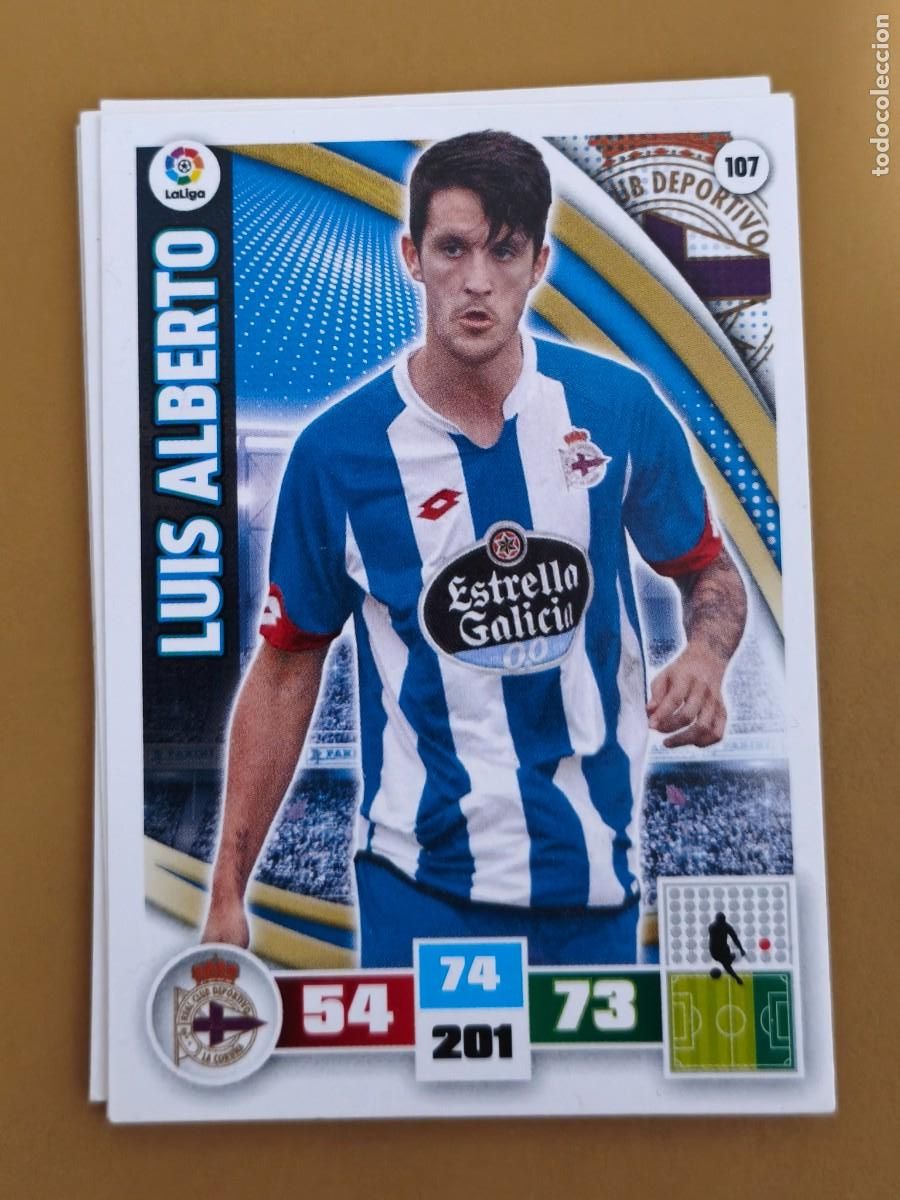 Cromos de f&uacute;tbol: luis alberto, adrenalyn 2015 16 - Foto 1