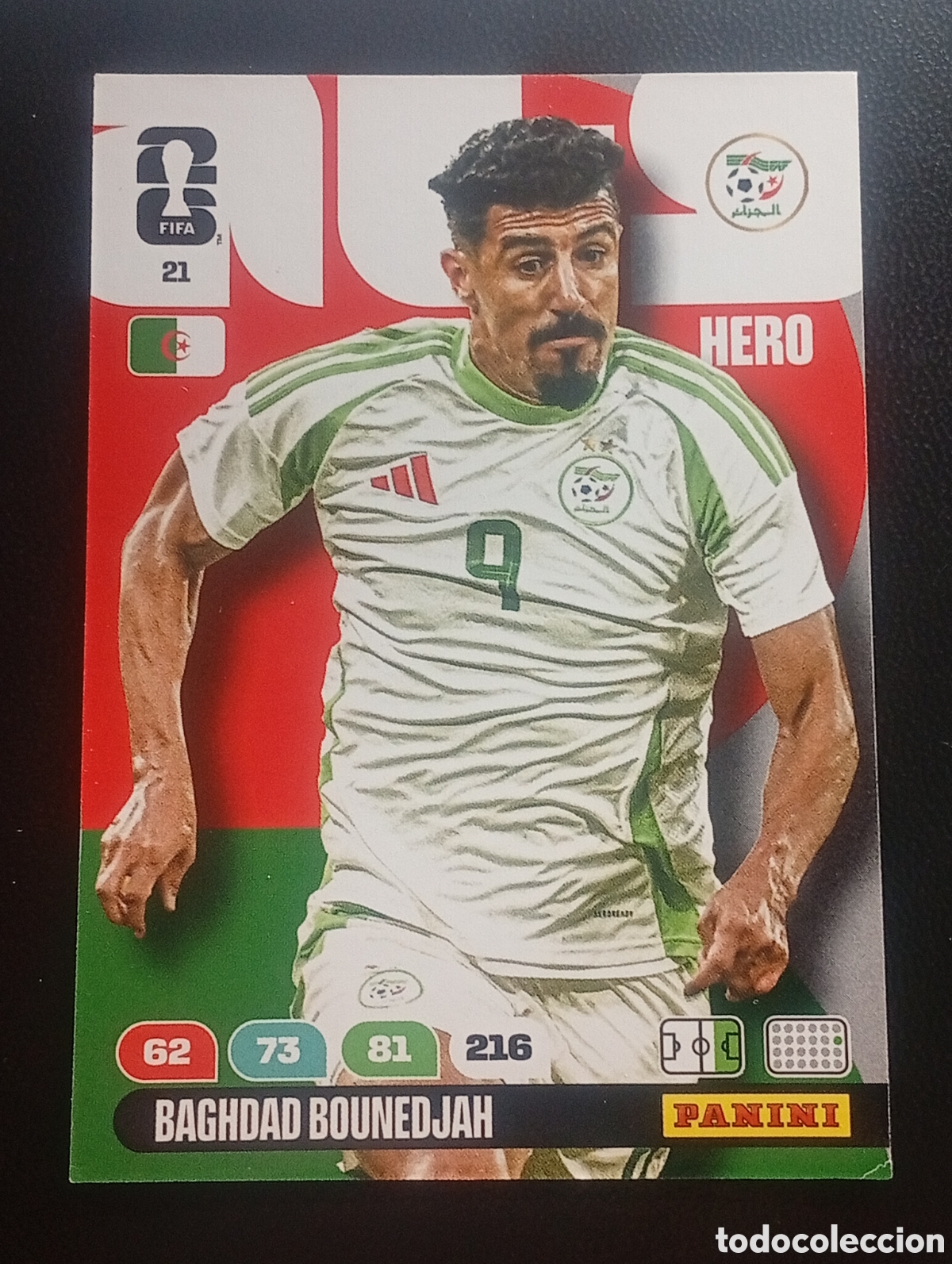 Cromos de F&uacute;tbol: 21 BOUNEDJAH ARGELIA PANINI ADRENALYN MUNDIAL WORLD CUP 2026 CARD TOPPS USA MEX CAN