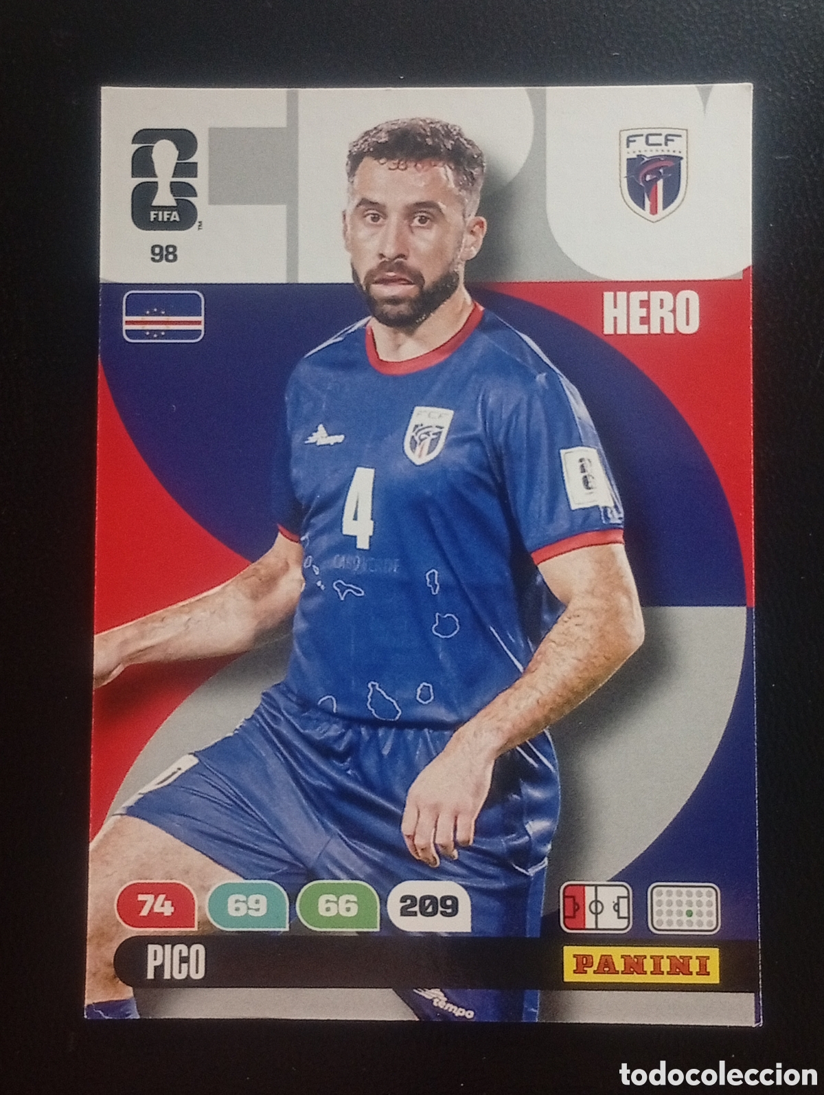 Cromos de F&uacute;tbol: 98 PICO CABO VERDE PANINI ADRENALYN MUNDIAL WORLD CUP 2026 CARD TOPPS USA MEX CAN