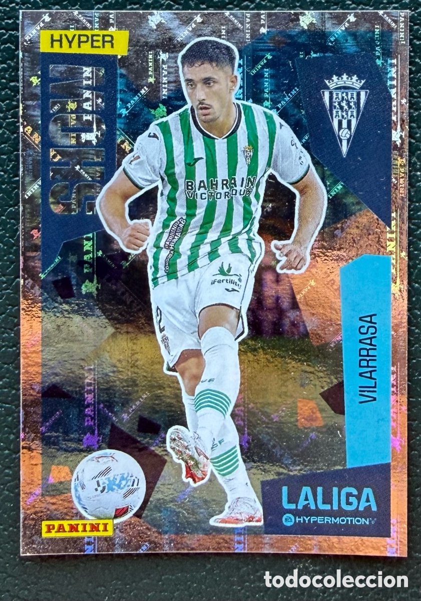 Cromos de F&uacute;tbol: 435 VILARRASA CORDOBA CF HYPER SHOW CROMOS ALBUM LA LIGA HYPERMOTION 2025 2026 25 26 PANINI