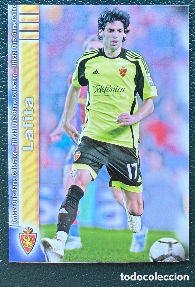Cromos de F&uacute;tbol: 708 LAFITA REAL ZARAGOZA FICHAS ALBUM MUNDICROMO 2009 2010 09 10