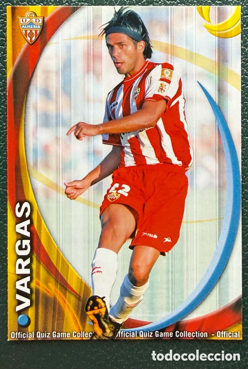 Cromos de F&uacute;tbol: 334 VARGAS UD ALMERIA FICHAS ALBUM MUNDICROMO 2010 2011 10 11