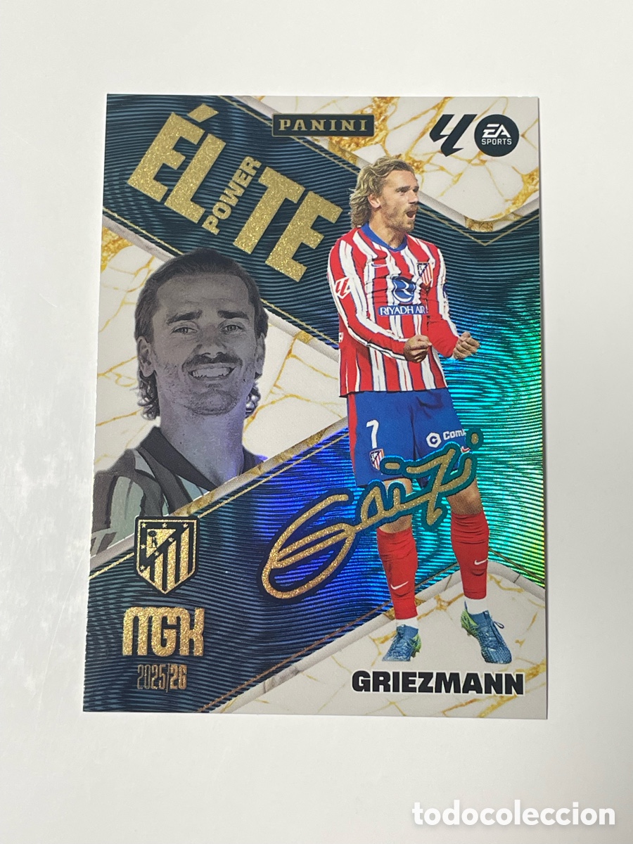Cromos de F&uacute;tbol: Antoine Griezmann Atl&eacute;tico de Madrid Panini Megacracks 2026/26 Elite Power #P6