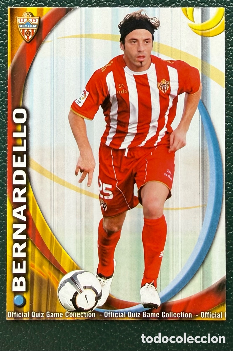 Cromos de F&uacute;tbol: 338 BERNARDELLO UD ALMERIA FICHAS ALBUM MUNDICROMO 2010 2011 10 11