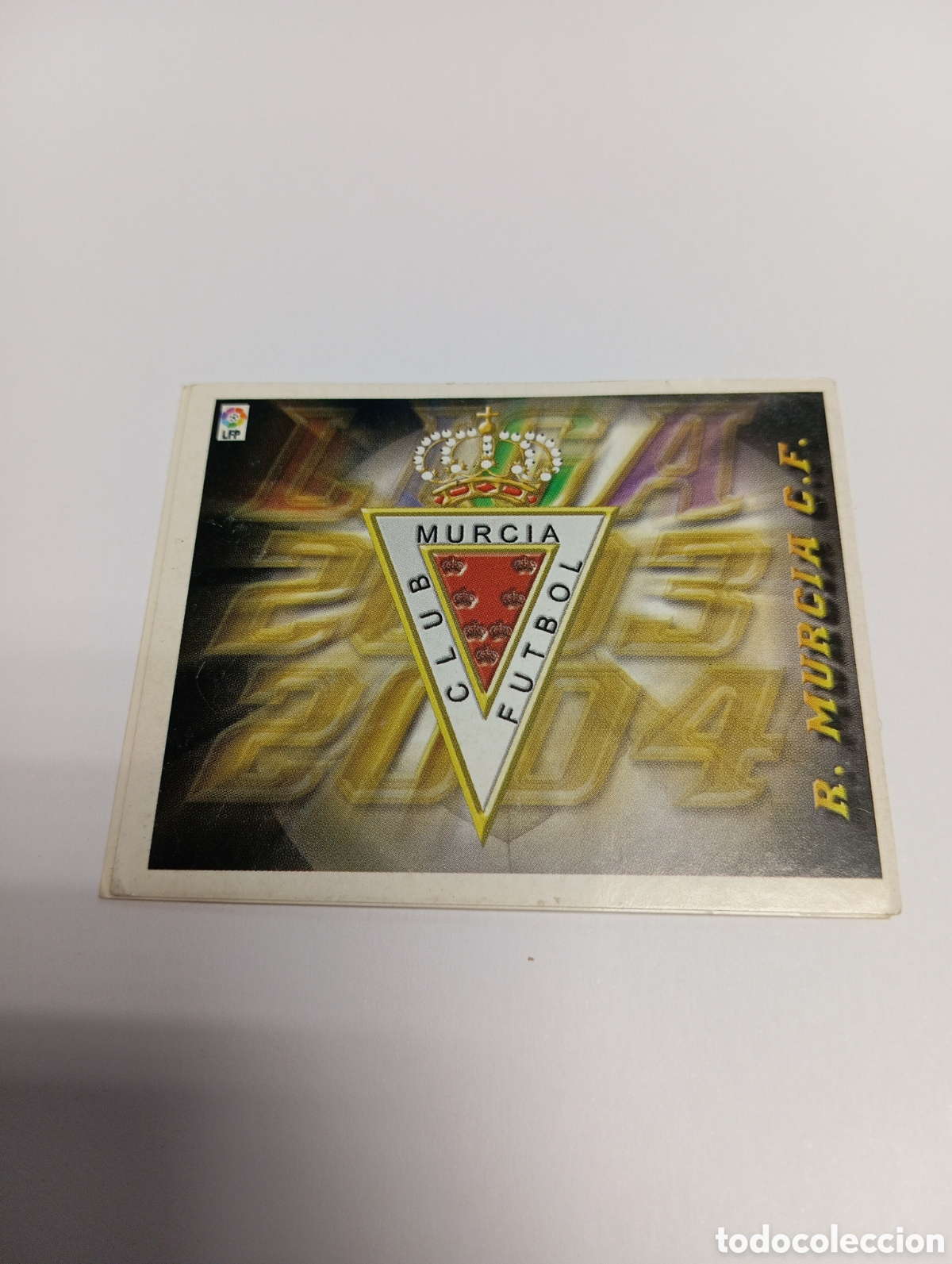 Cromos de F&uacute;tbol: ESCUDO Murcia LIGA ESTE 2003 2004 PANINI 03 04