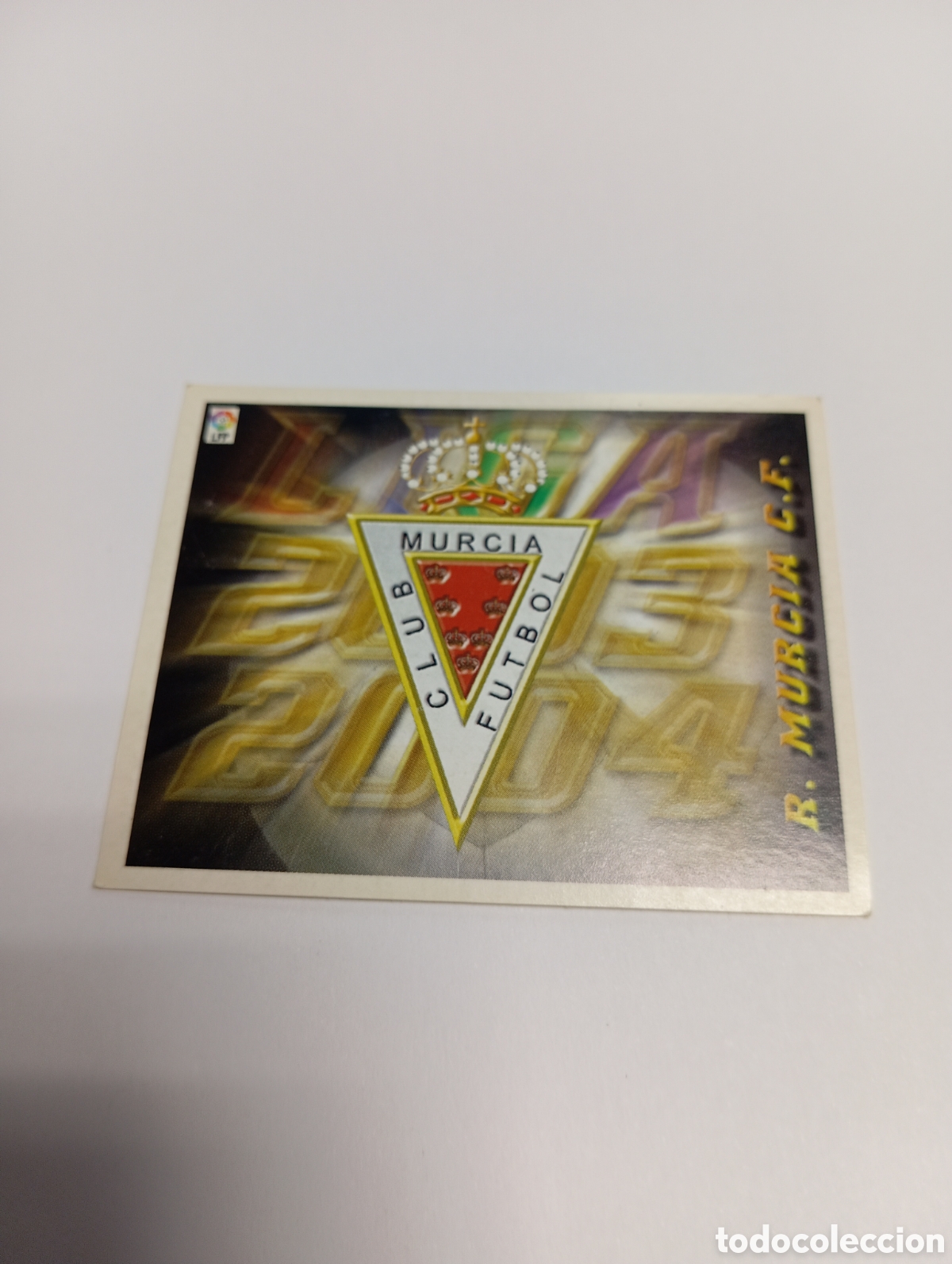 Cromos de F&uacute;tbol: ESCUDO Murcia LIGA ESTE 2003 2004 PANINI 03 04