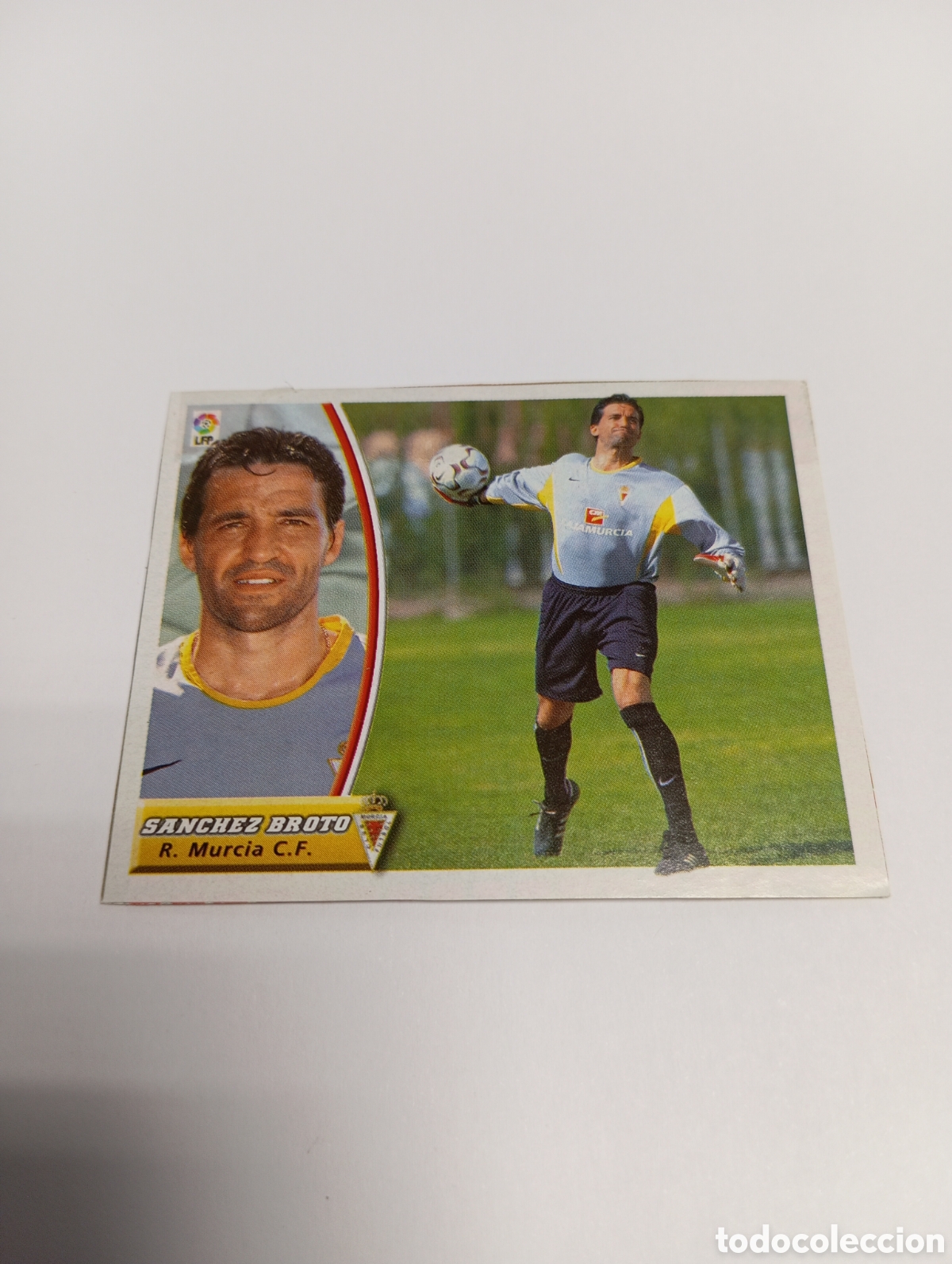 Cromos de F&uacute;tbol: S&Aacute;NCHEZ BROTO COLOCA Murcia LIGA ESTE 2003 2004 PANINI 03 04
