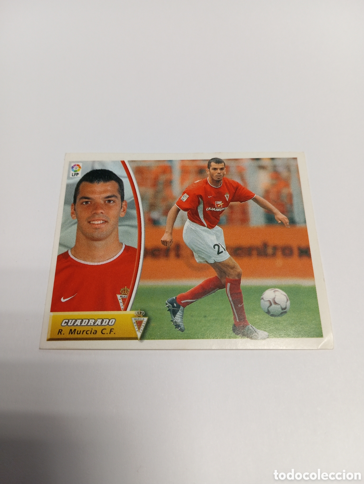 Cromos de F&uacute;tbol: CUADRADO Murcia LIGA ESTE 2003 2004 PANINI 03 04