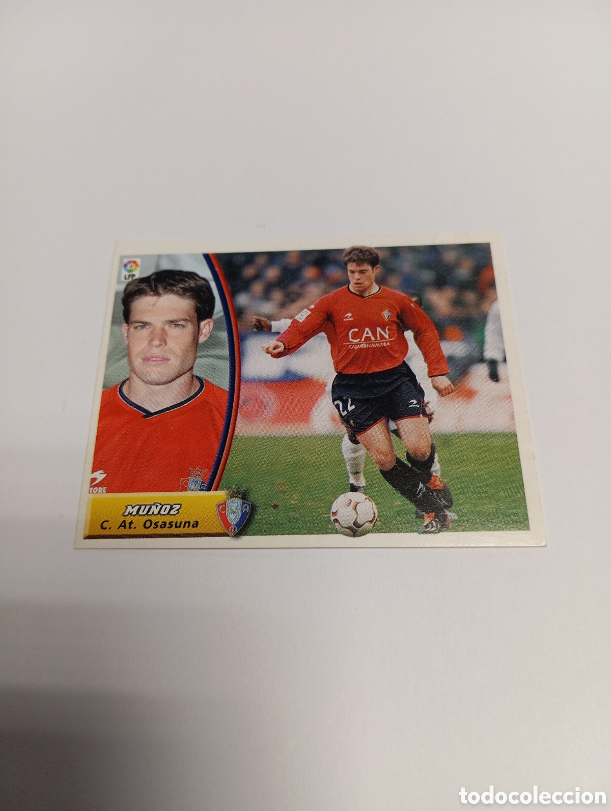 Cromos de F&uacute;tbol: MU&Ntilde;OZ Osasuna LIGA ESTE 2003 2004 PANINI 03 04
