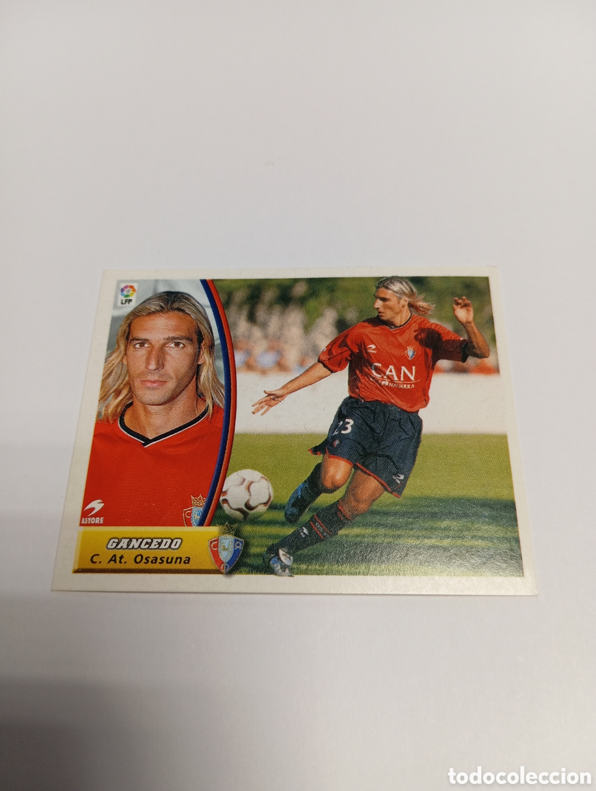 Cromos de F&uacute;tbol: GANCEDO BAJA Osasuna LIGA ESTE 2003 2004 PANINI 03 04