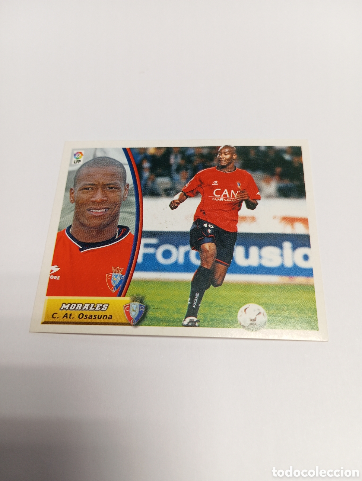 Cromos de F&uacute;tbol: MORALES Osasuna LIGA ESTE 2003 2004 PANINI 03 04