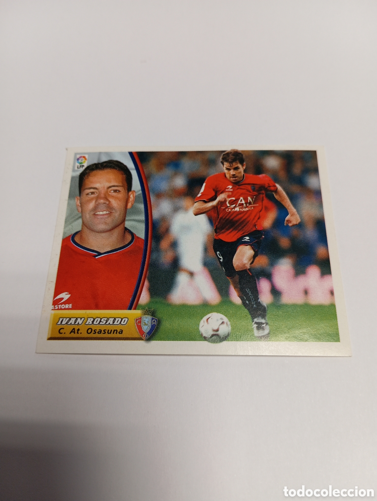 Cromos de F&uacute;tbol: IVAN ROSADO Osasuna LIGA ESTE 2003 2004 PANINI 03 04