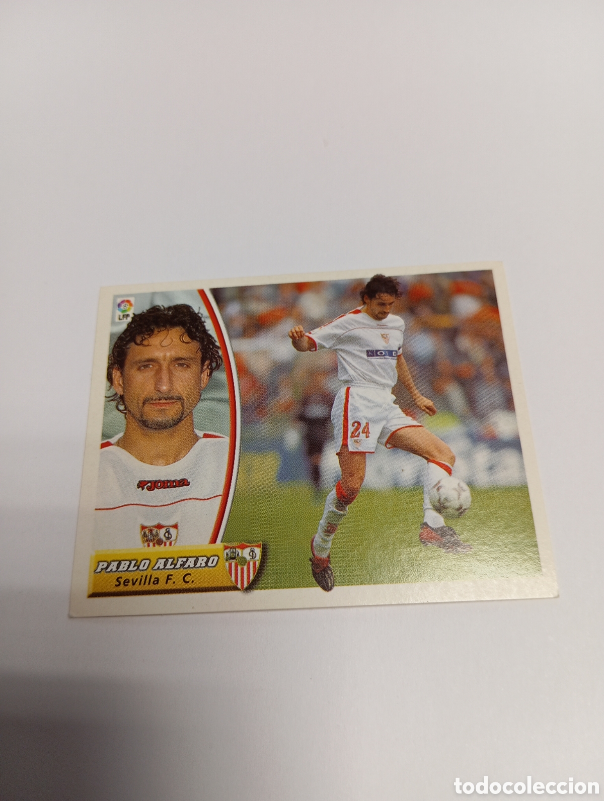 Cromos de F&uacute;tbol: PABLO ALFARO Sevilla LIGA ESTE 2003 2004 PANINI 03 04