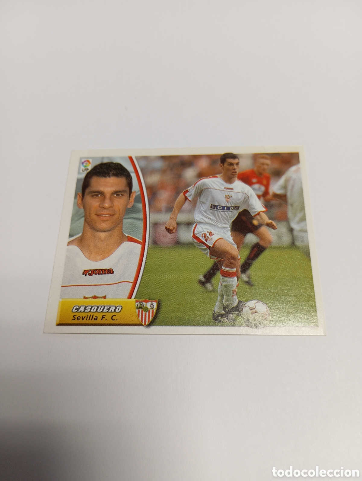 Cromos de F&uacute;tbol: CASQUERO Sevilla LIGA ESTE 2003 2004 PANINI 03 04