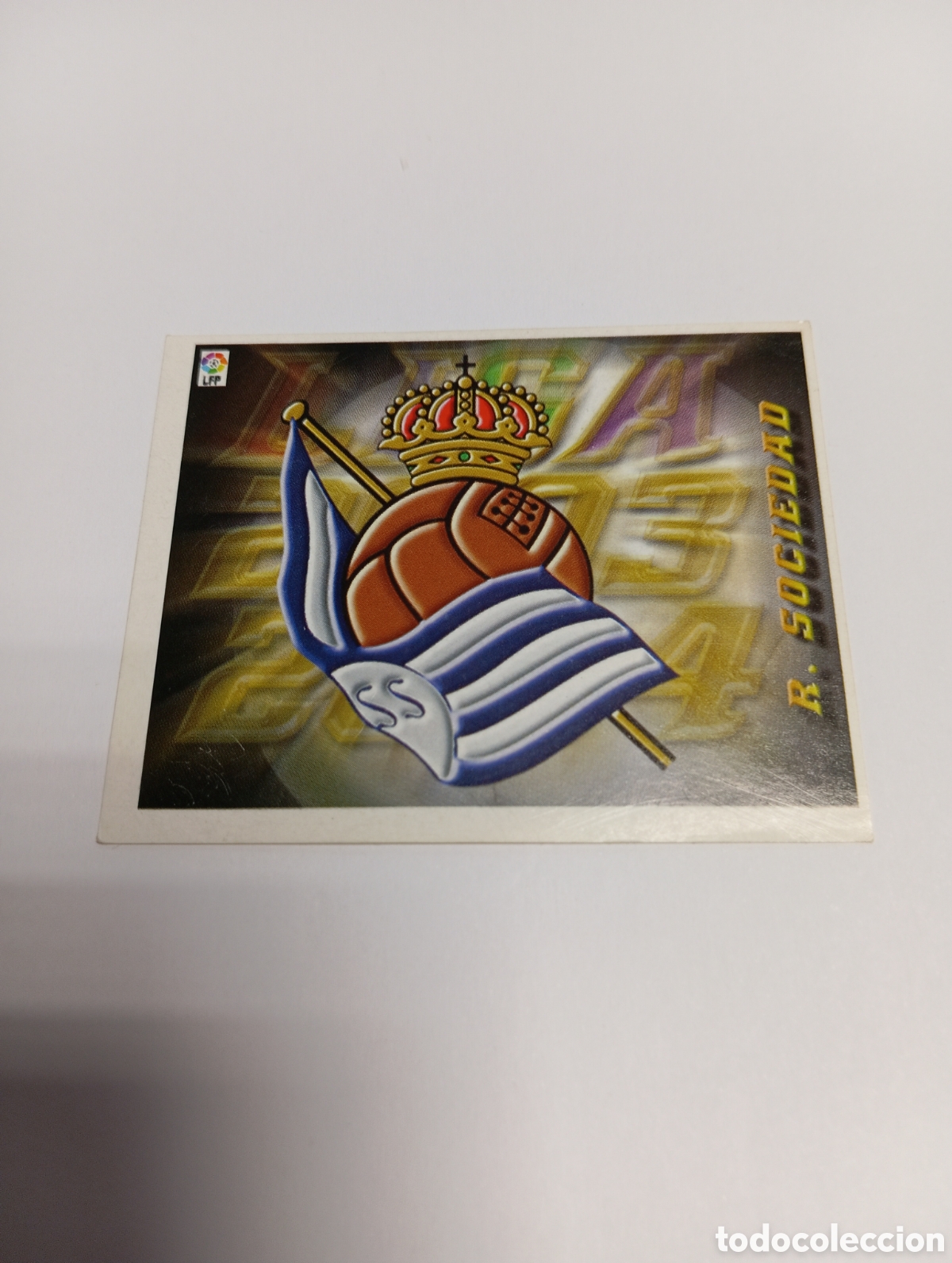 Cromos de F&uacute;tbol: ESCUDO Real Sociedad LIGA ESTE 2003 2004 PANINI 03 04