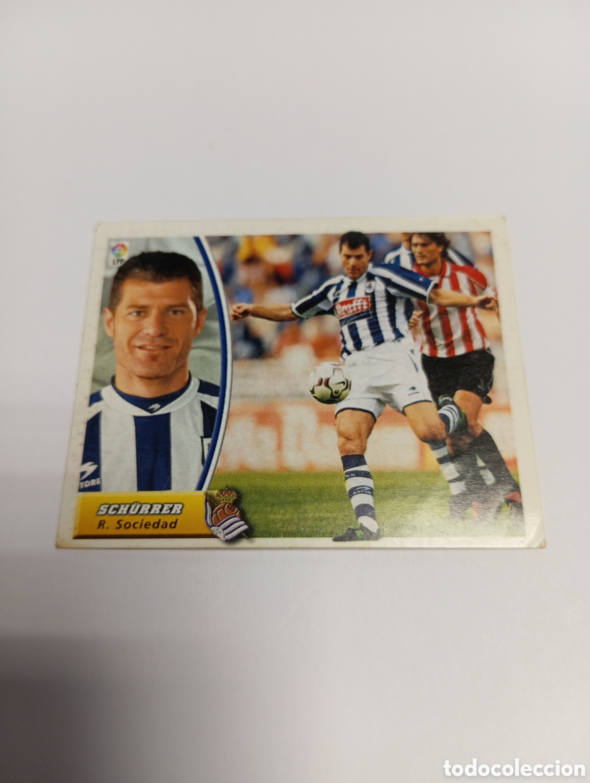 Cromos de F&uacute;tbol: SCHURRER Real Sociedad LIGA ESTE 2003 2004 PANINI 03 04