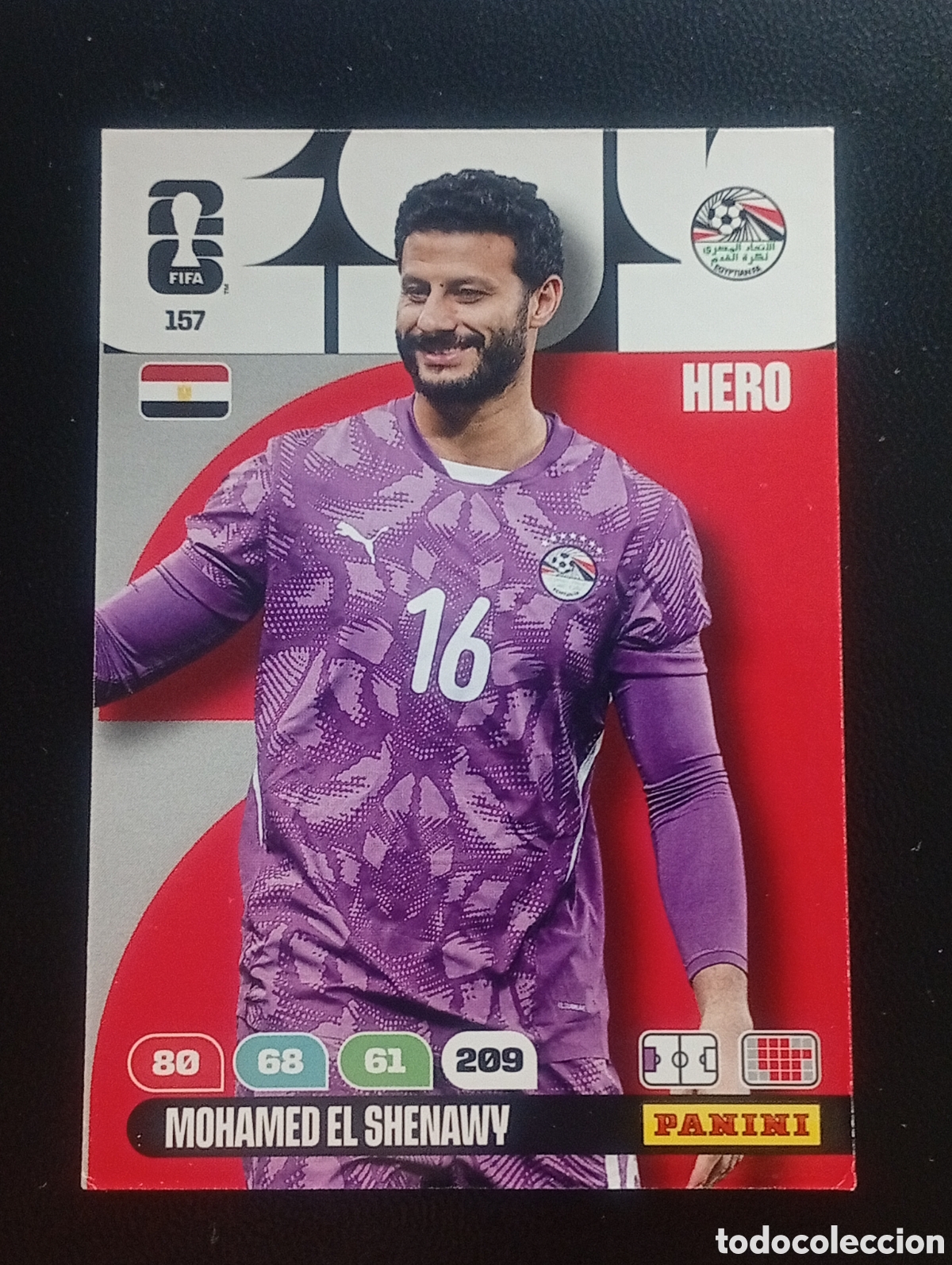 Cromos de F&uacute;tbol: 157 MOHAMED SHENAWY EGIPTO PANINI ADRENALYN MUNDIAL WORLD CUP 2026 CARD TOPPS USA MEX CAN