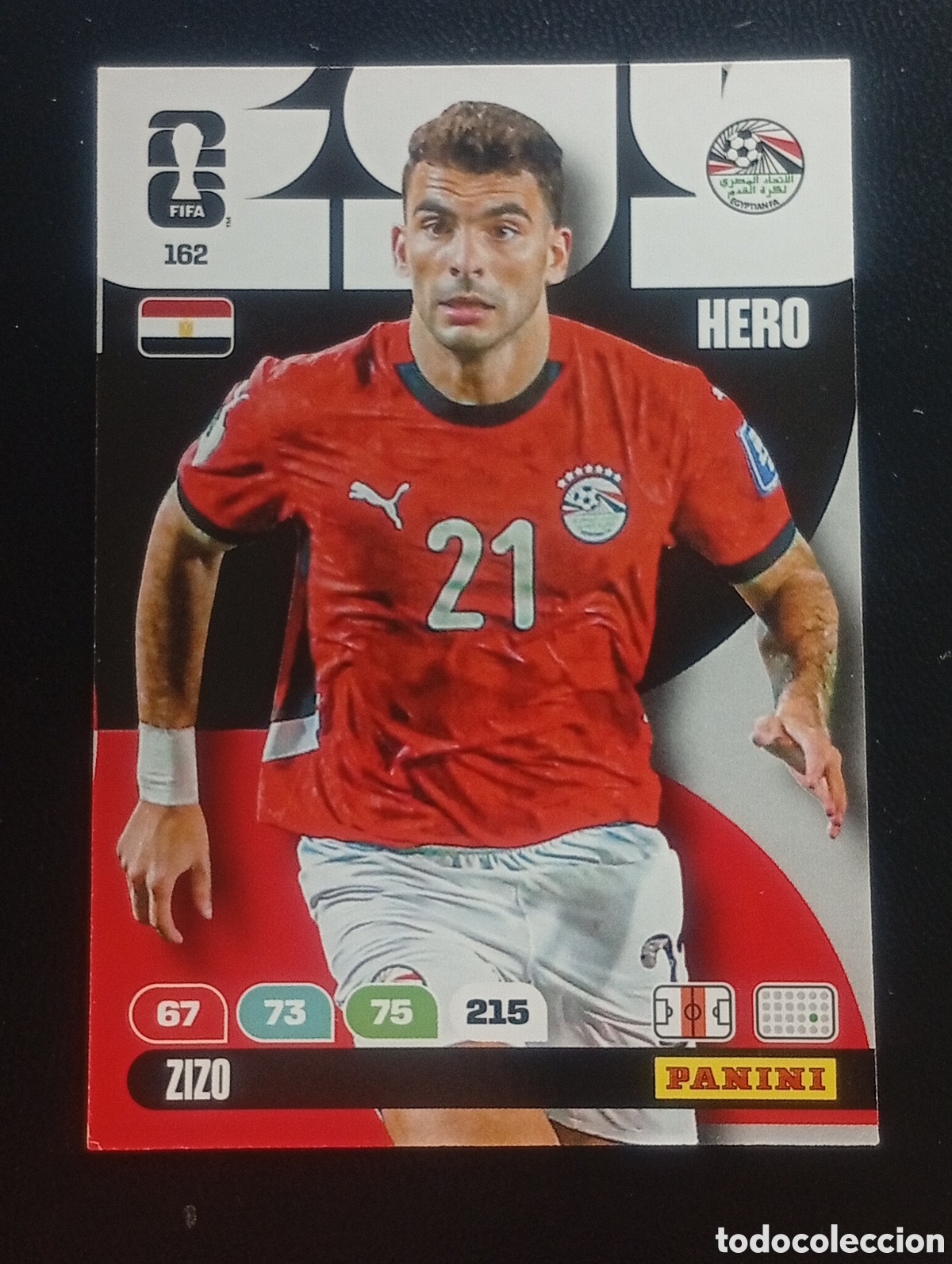 Cromos de F&uacute;tbol: 162 ZIZO EGIPTO PANINI ADRENALYN MUNDIAL WORLD CUP 2026 CARD TOPPS USA MEX CAN