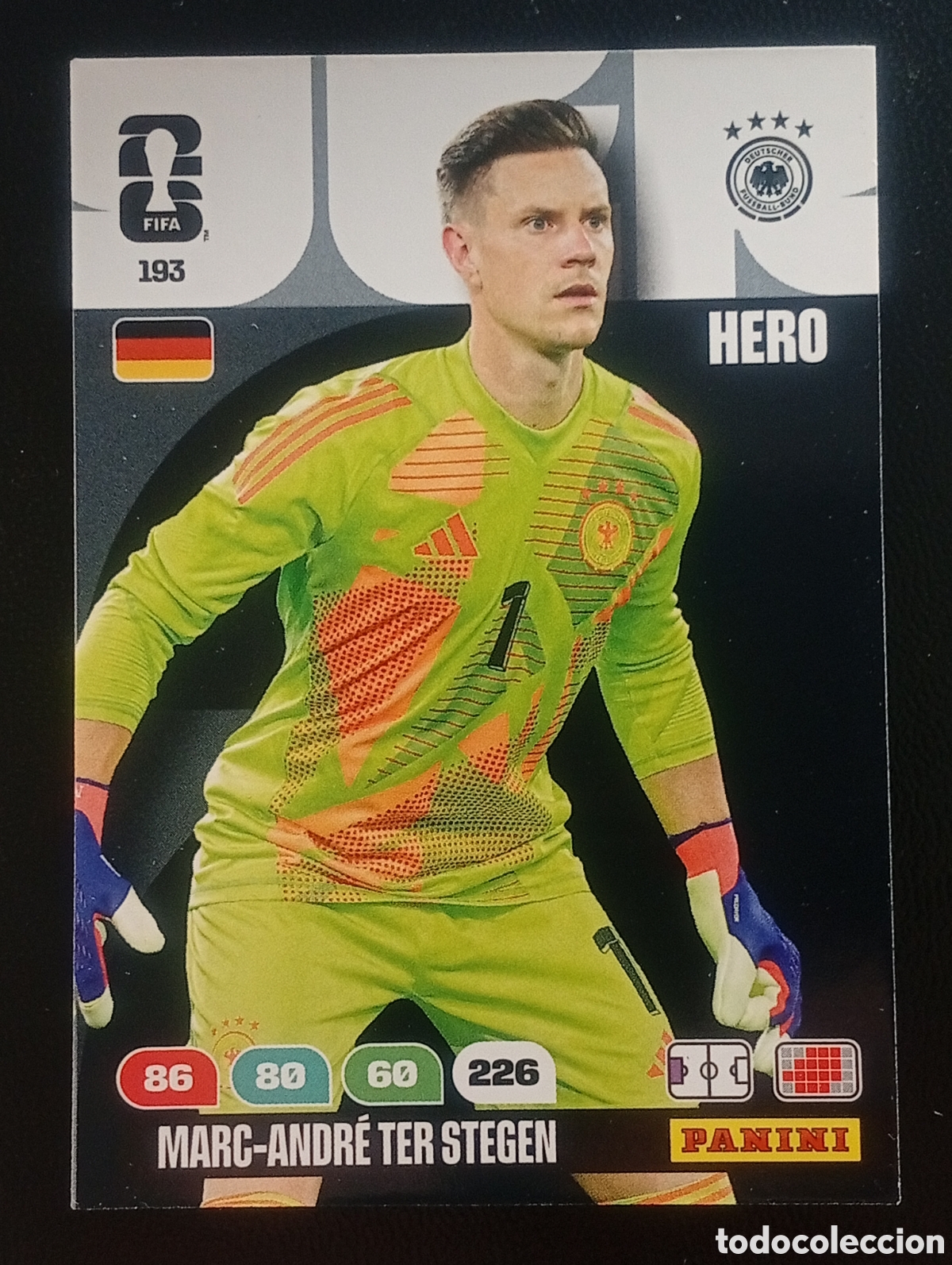 Cromos de F&uacute;tbol: 193 TER STEGEN GERMANY PANINI ADRENALYN XL MUNDIAL WORLD CUP 2026 CROMOS CARDS TOPPS USA BARCELONA