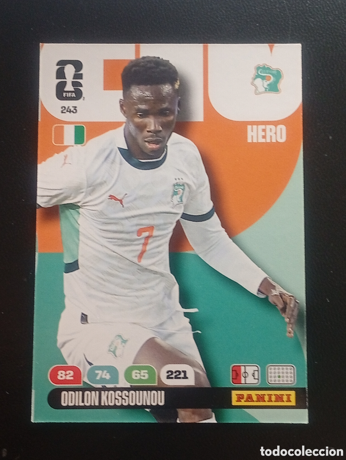 Cromos de F&uacute;tbol: 243 KOSSOUNOU COSTA MARFIL PANINI ADRENALYN MUNDIAL WORLD CUP 2026 CARD TOPPS USA MEX CAN