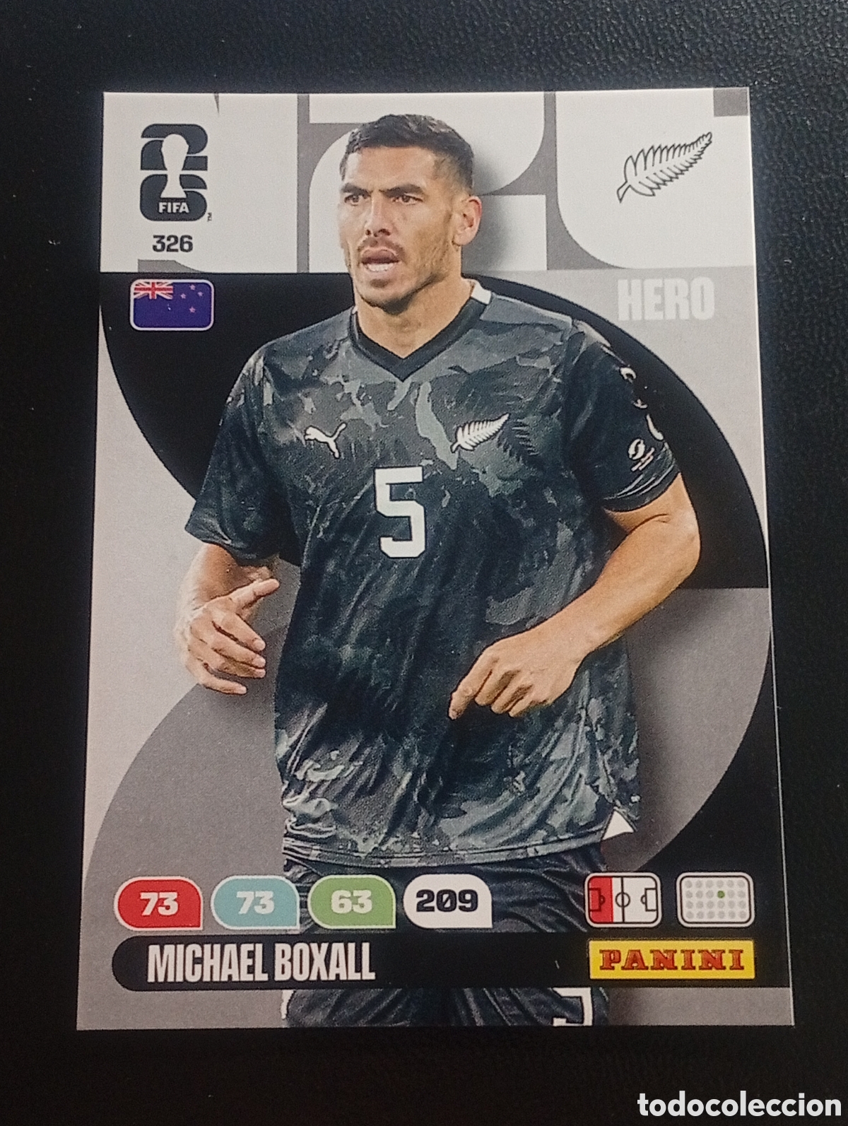 Cromos de F&uacute;tbol: 326 MICHAEL BOXALL NUEVA ZELANDA NZL PANINI ADRENALYN MUNDIAL WORLD CUP 2026 CARD TOPPS USA MEX CAN