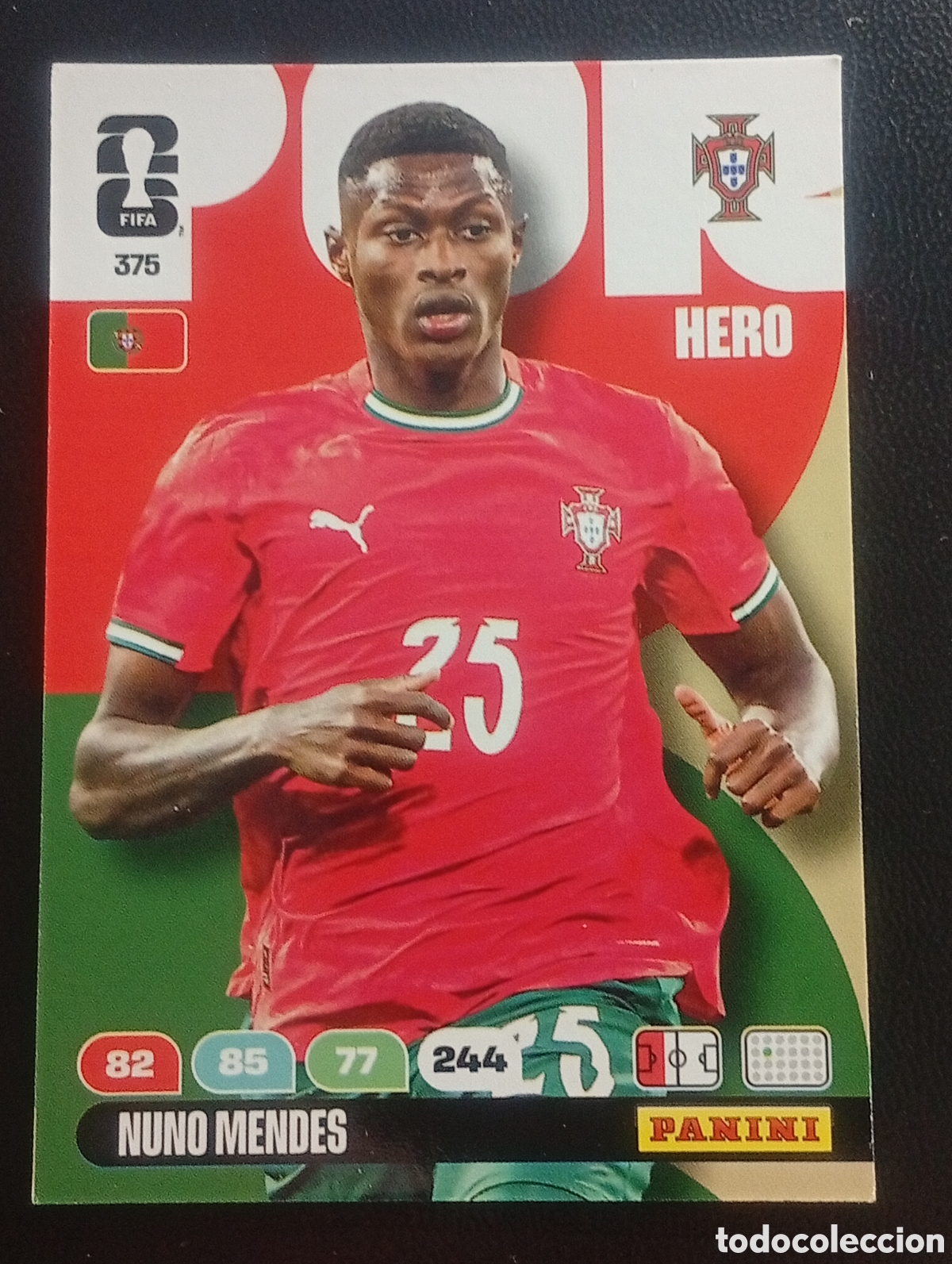 Cromos de F&uacute;tbol: 375 NUNO MENDES PORTUGAL PT PANINI ADRENALYN MUNDIAL WORLD CUP 2026 CARD TOPPS USA MEX CAN