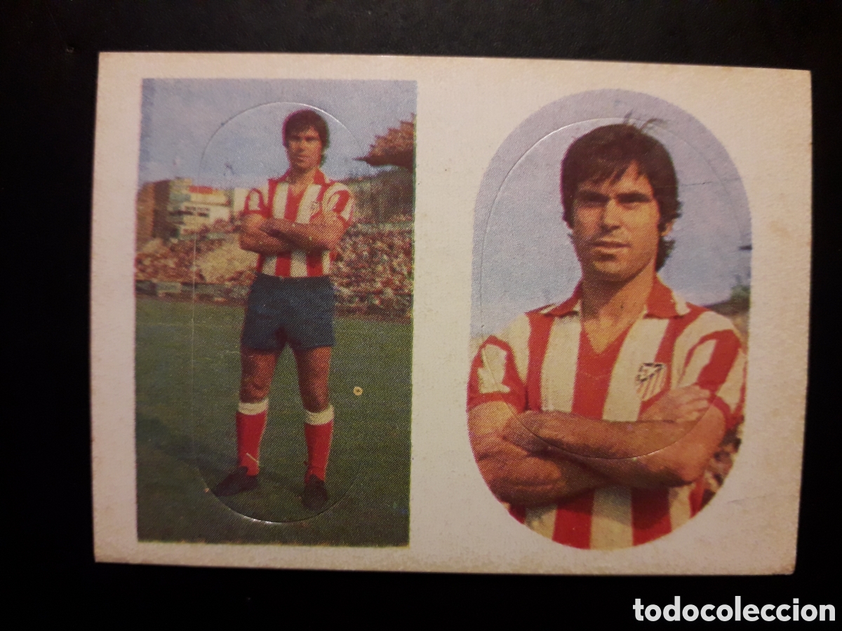 Cromos de F&uacute;tbol: MELO AT MADRID ED MAGA 1975 1976 N&deg; 7 Y 18 SIN PEGAR, PEDIDO M&Iacute;NIMO 3&euro;