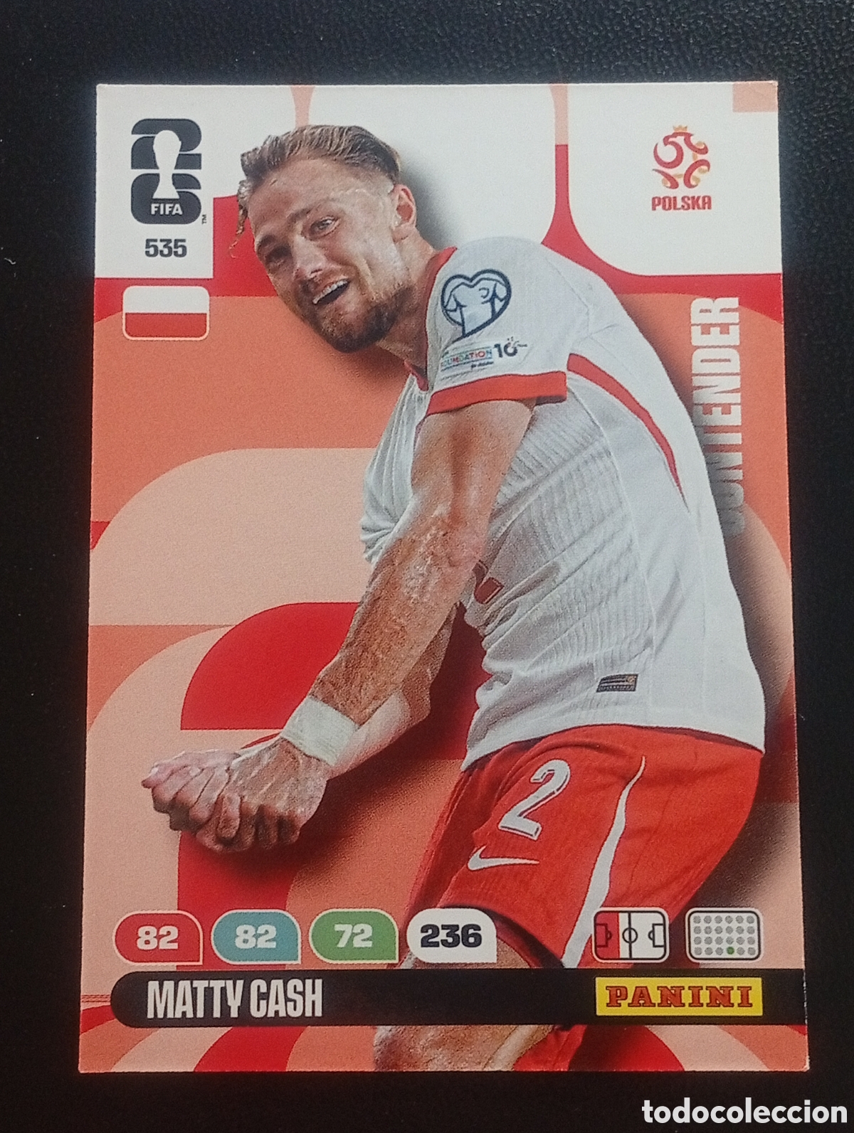 Cromos de F&uacute;tbol: 535 MATTY CASH POLAND POLSKA PANINI ADRENALYN MUNDIAL WORLD CUP 2026 CARD TOPPS USA MEX CAN