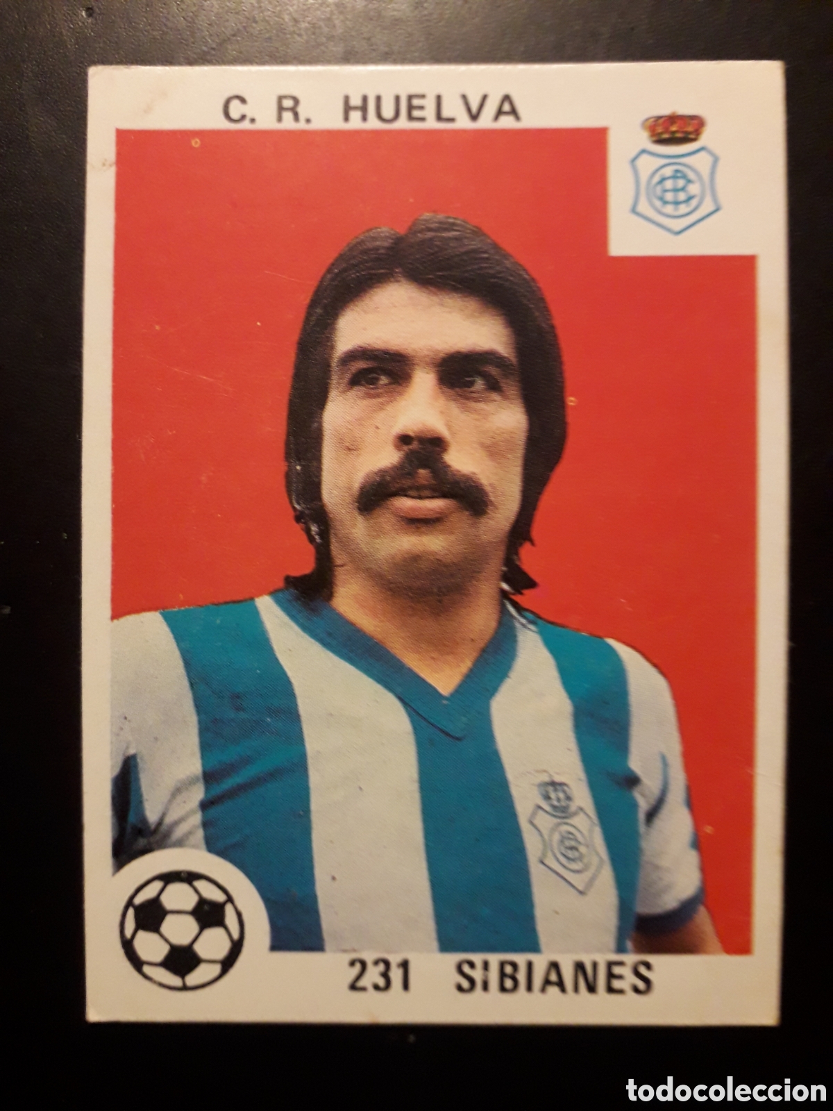 Cromos de F&uacute;tbol: SIBIANES RECREATIVO DE HUELVA N&deg; 231 SIN PEGAR, ED MAGA 1978-1979 78-79 PEDIDO M&Iacute;NIMO 3&euro;