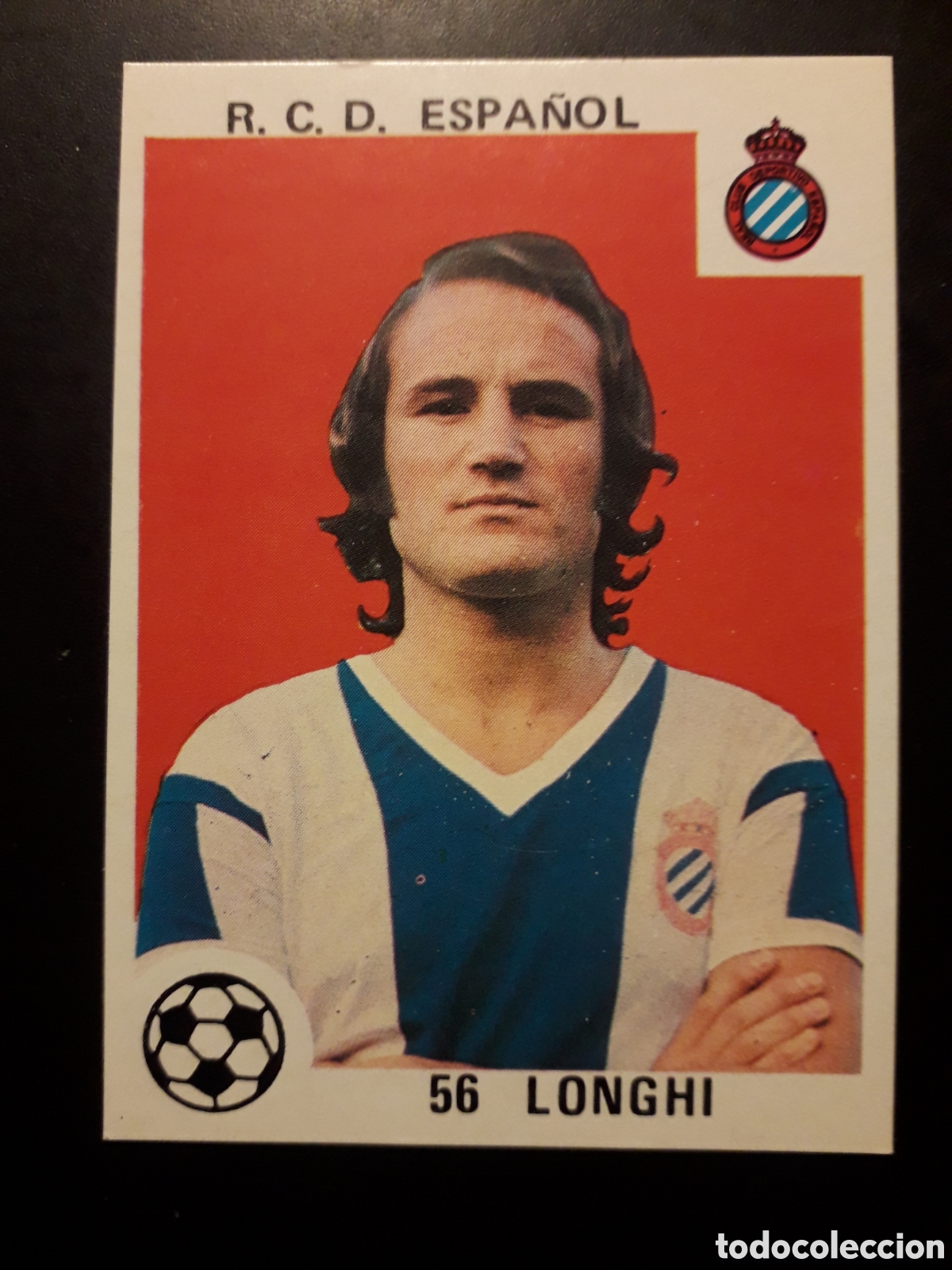 Cromos de F&uacute;tbol: LONGHI RCD ESPA&Ntilde;OL N&deg; 56 SIN PEGAR, ED MAGA 1978-1979 78-79 PEDIDO M&Iacute;NIMO 3&euro;