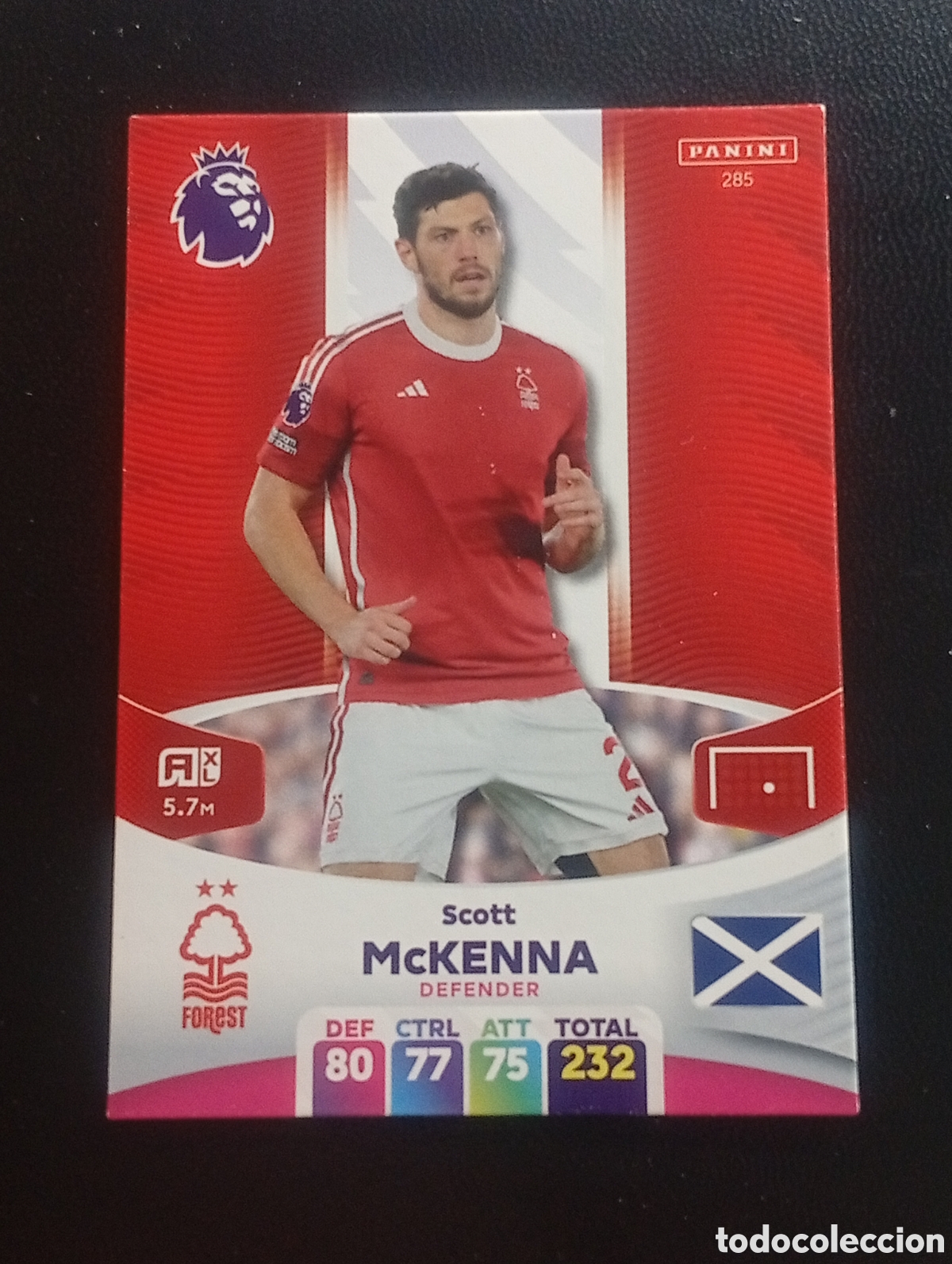 Cromos de F&uacute;tbol: 285 McKENNA FOREST 2023 2024 ADRENALYN XL PREMIER LEAGUE PANINI CROMOS CARDS BRASIL TOPPS