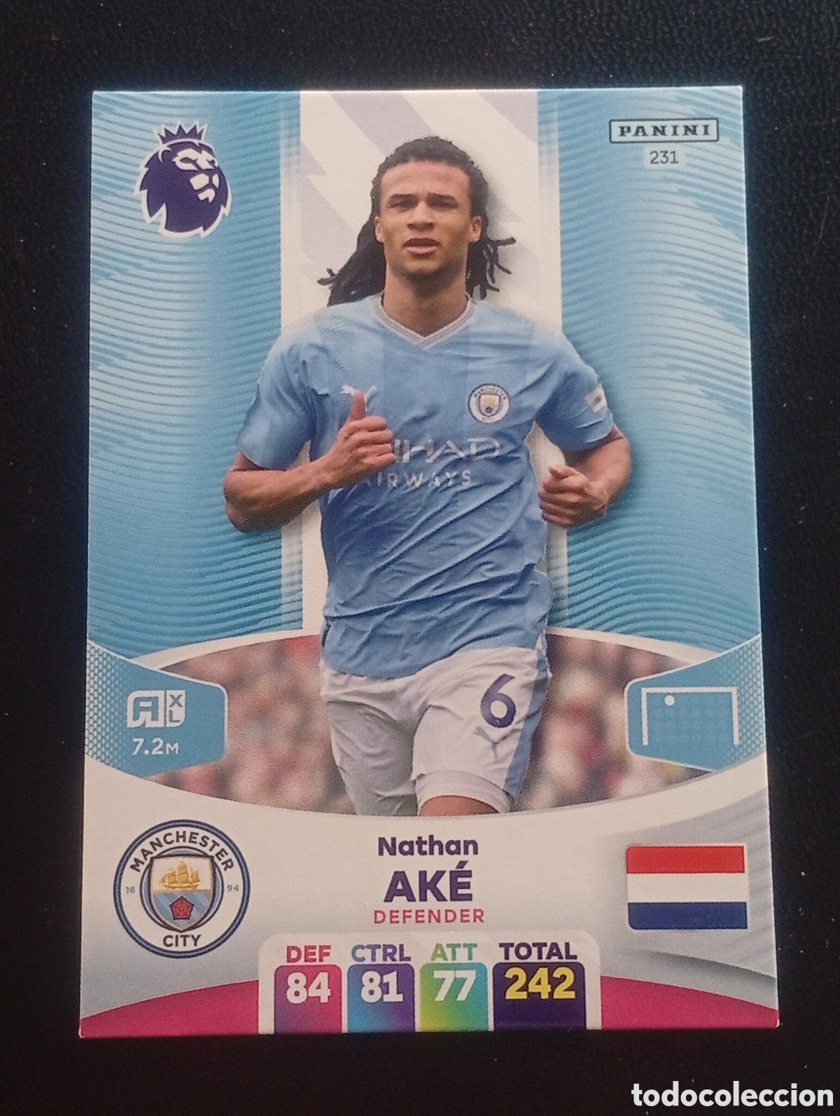 Cromos de F&uacute;tbol: 231 NATHAN AKE CITY 2023 2024 ADRENALYN XL PREMIER LEAGUE PANINI CROMOS CARDS TOPPS