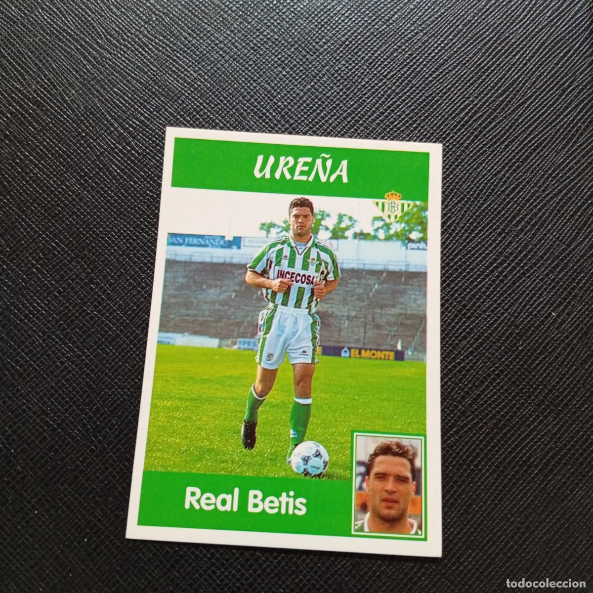 Cromos de F&uacute;tbol: 53A 53 URE&Ntilde;A REAL BETIS PANINI 1997 1998 CROMO FUTBOL 97 98 - SIN PEGAR - A158 PG406