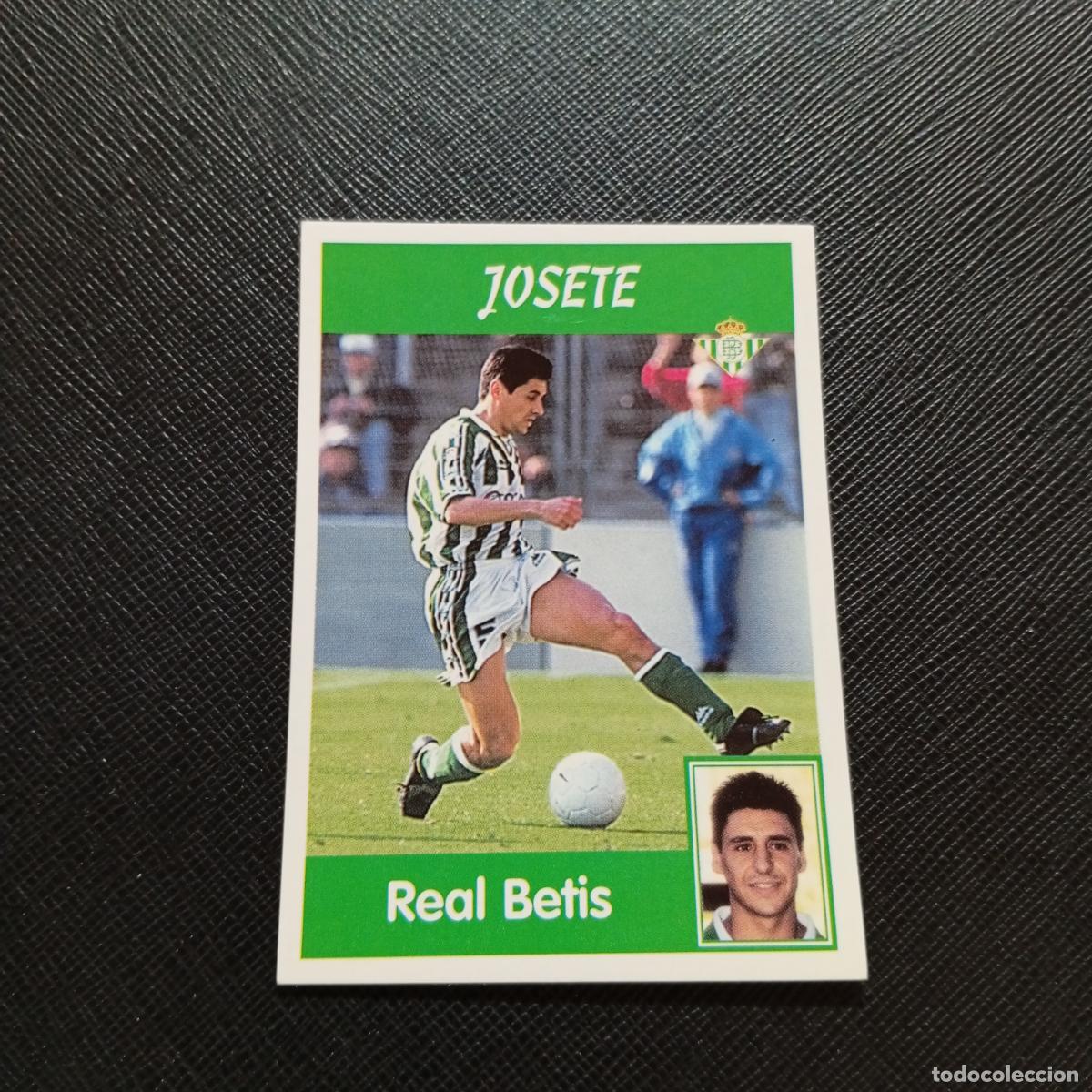 Cromos de F&uacute;tbol: 54A 54 JOSETE REAL BETIS PANINI 1997 1998 CROMO FUTBOL 97 98 - SIN PEGAR - A158 PG415