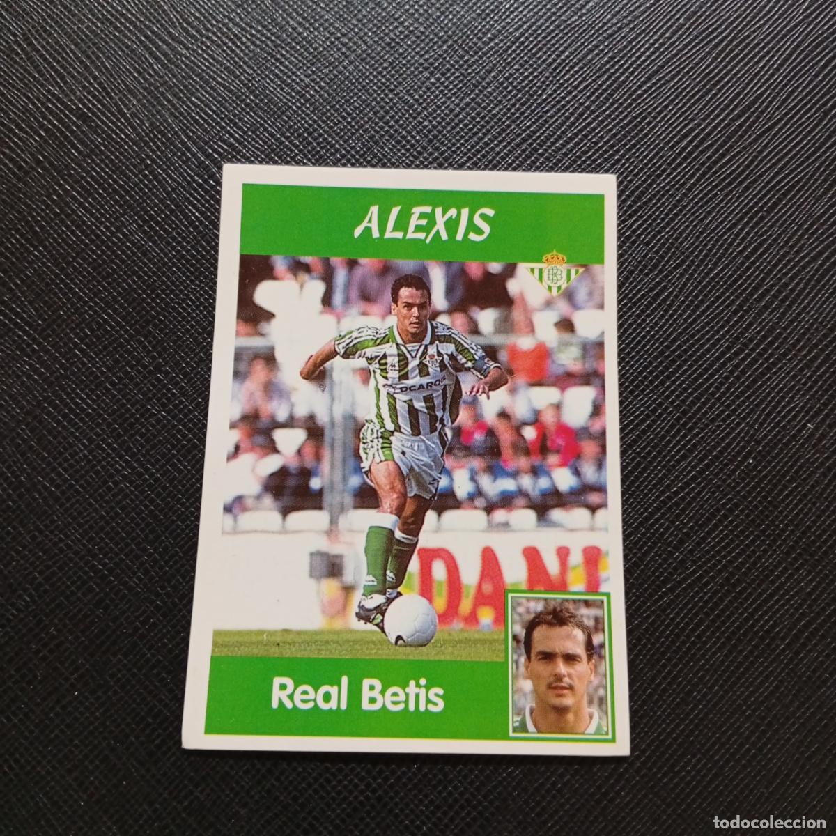Cromos de F&uacute;tbol: 57 ALEXIS REAL BETIS PANINI 1997 1998 CROMO FUTBOL 97 98 - SIN PEGAR - A158 PG451 B