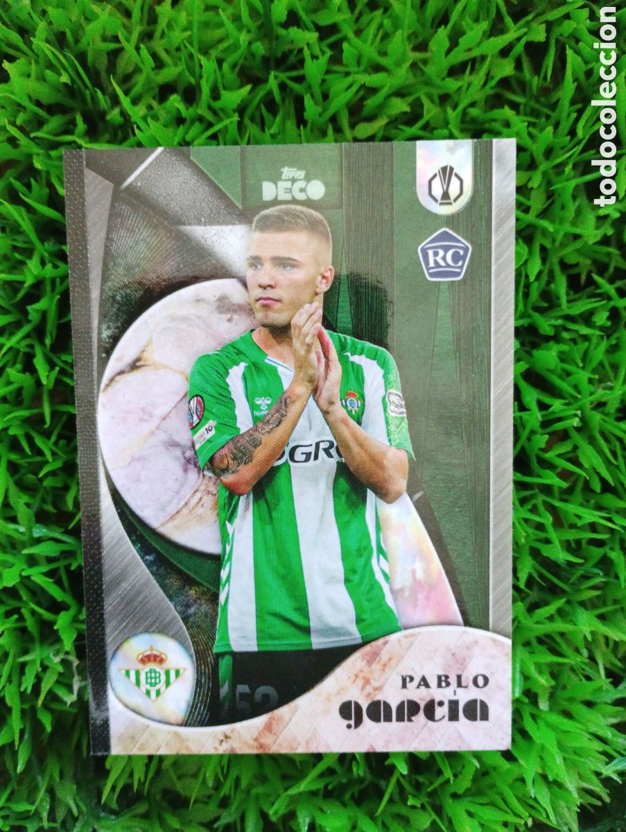Cartes &agrave; collectionner de Football: Pablo Garcia Betis Deco 25-26
