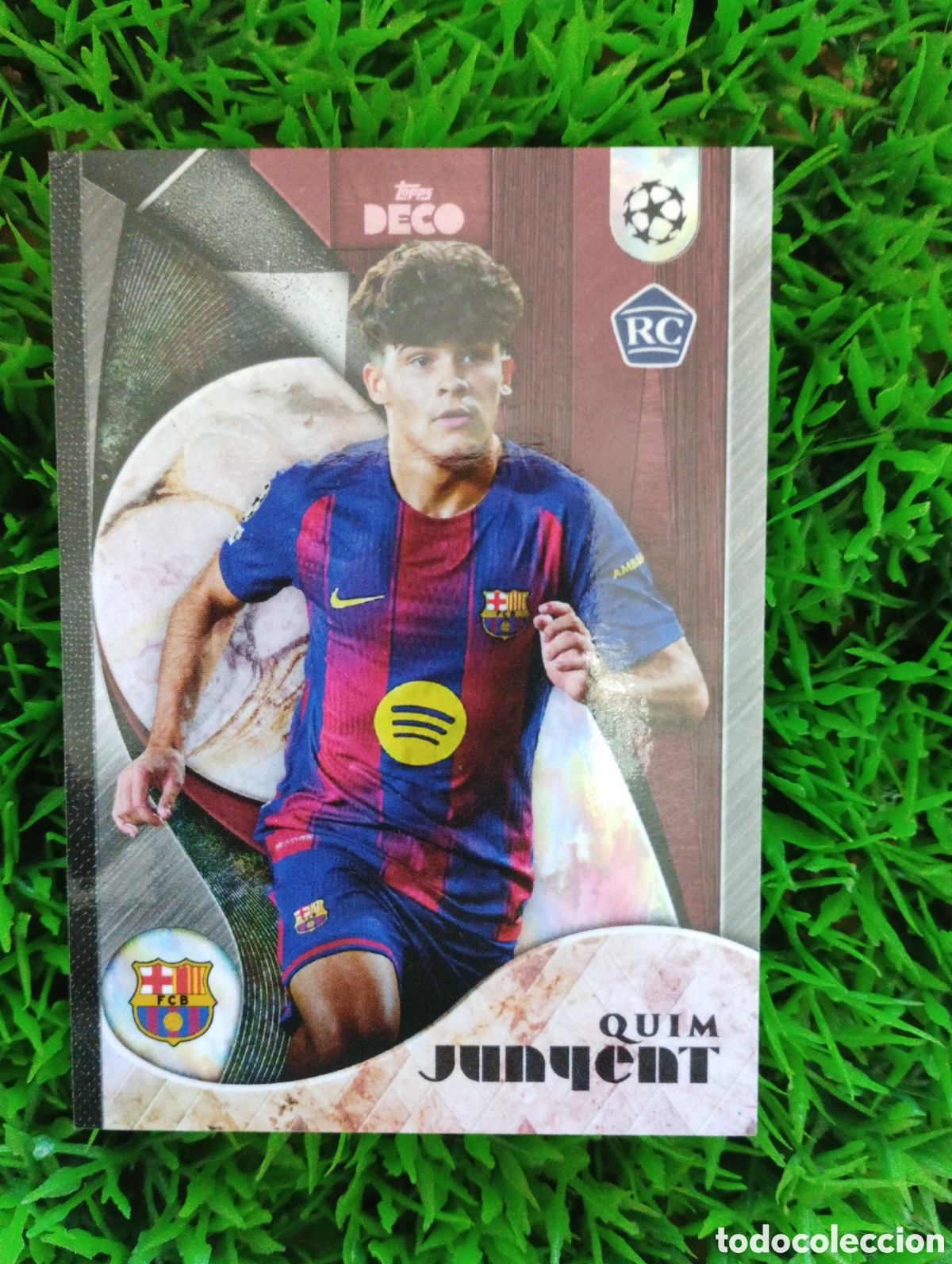 Football Stickers: Junyent Barcelona ROOKIE Deco 25-26