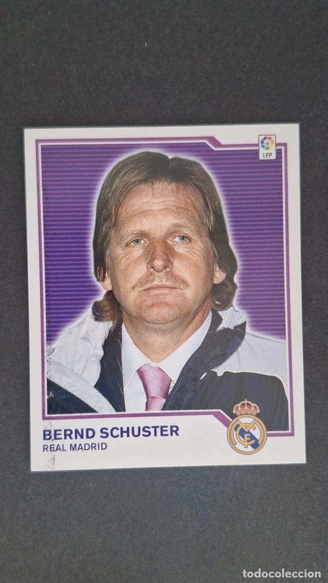 Cartes &agrave; collectionner de Football: BERND SCHUSTER ENTRENADOR REAL MADRID LIGA ESTE 2007/08 07 08 NUNCA PEGADO SIN PEGAR