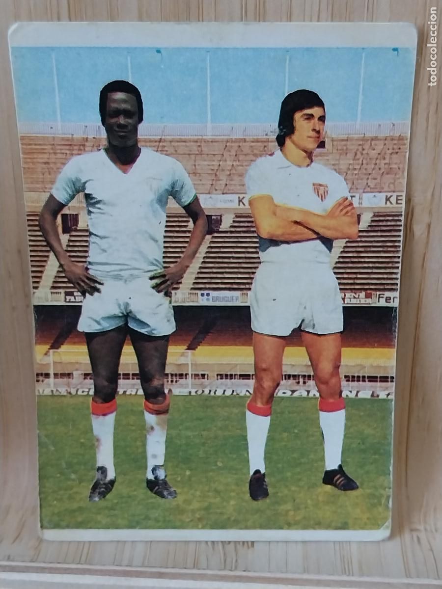 Cromos de F&uacute;tbol: JUANITO - BIRI BIRI SEVILLA RUIROMER A&Ntilde;O 1975 75 76 CROMO 190 **--** SIN PEGAR NUNCA ROMERO