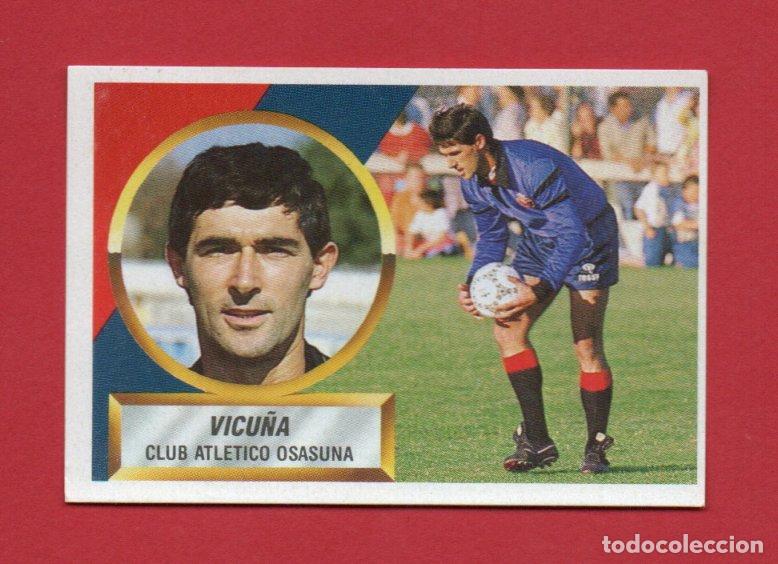 Cromos de F&uacute;tbol: ESTE 88 89 VICU&Ntilde;A DEL OSASUNA SIN # NUEVO SIN PEGAR ESTE 1988 1989