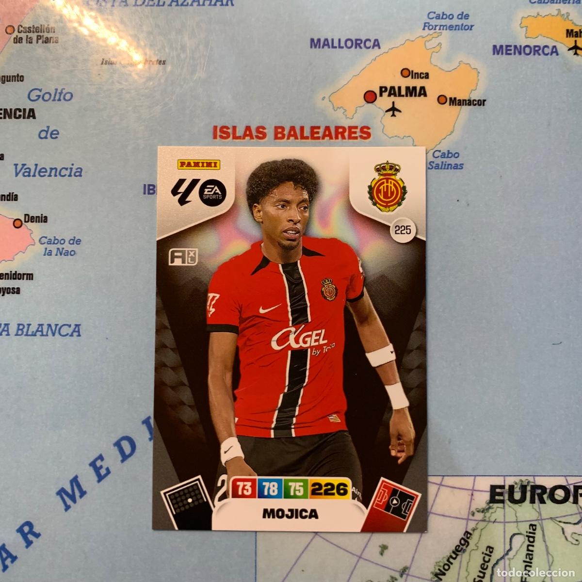 Football Stickers: Mojica n&uacute;mero 225 del Mallorca cromo adrenalyn XL 25-26 2025-2026