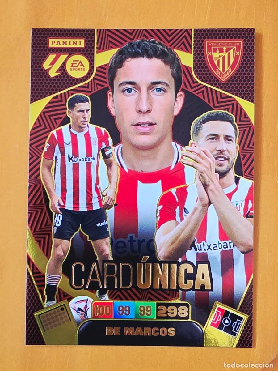 Cromos de f&uacute;tbol: &Oacute;scar de Marcos, Athletic Club de Bilbao, Card &Uacute;nica, Panini Adrenalyn XL Liga 2025 2026 25 26