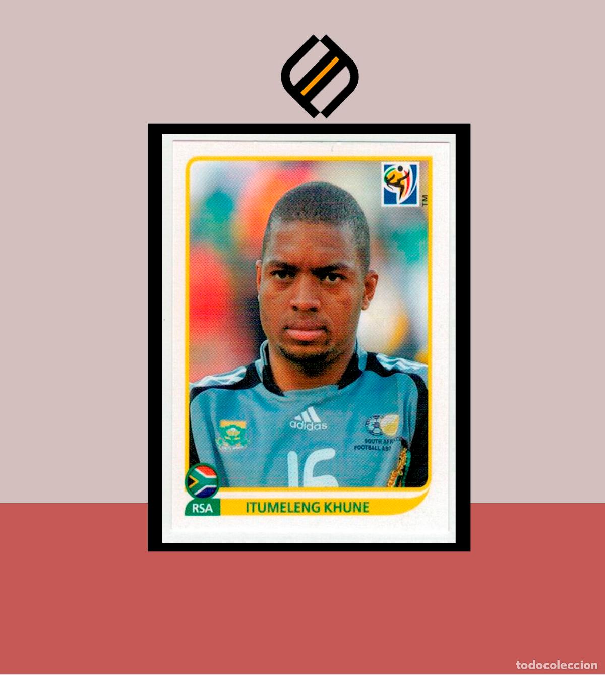 Cromos de F&uacute;tbol: FIFA WORLD CUP 2010 SOUTH AFRICA PANINI N&ordm; 32 ITUMELENG KHUNE SUDAFRICA ALBUM MUNDIAL COLECCI&Oacute;N