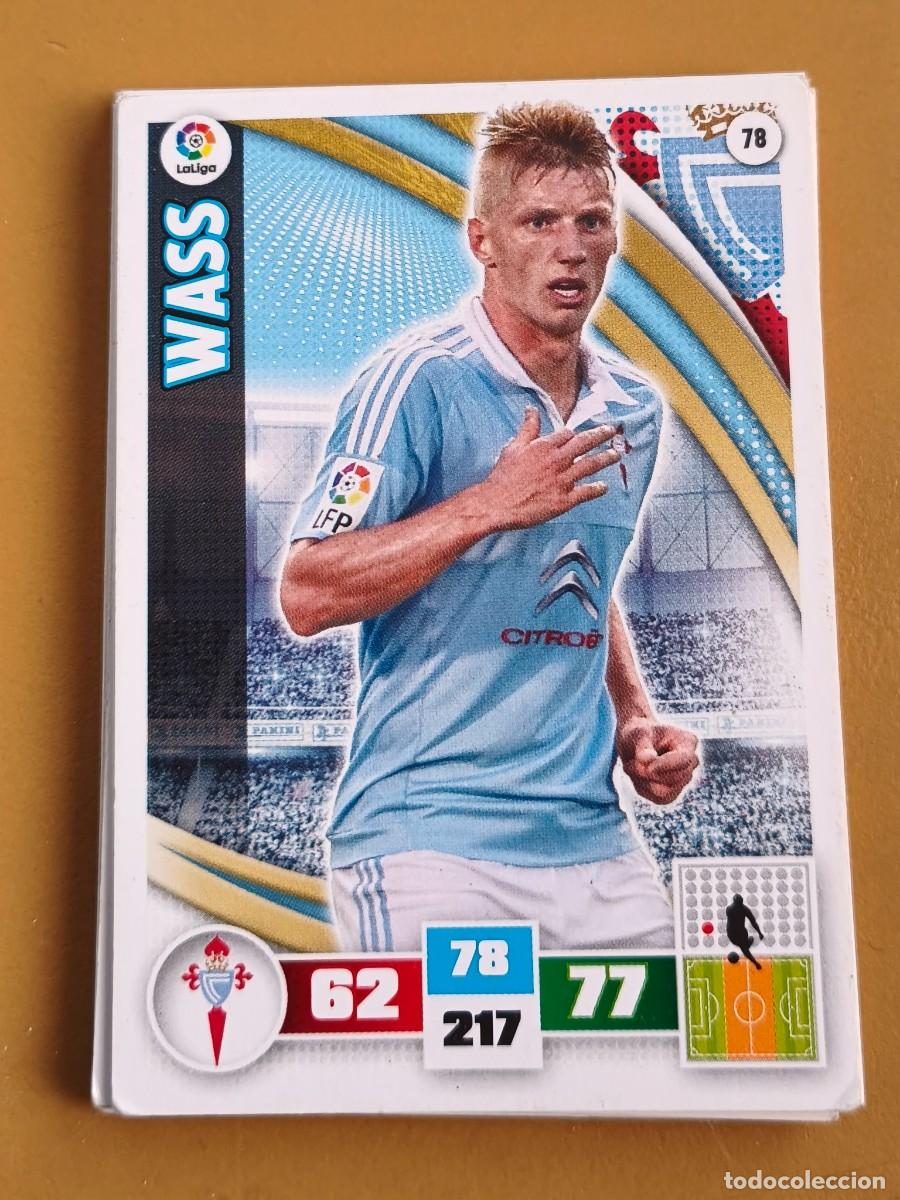 Cromos de f&uacute;tbol: wass, adrenalyn 2015 16 - Foto 1