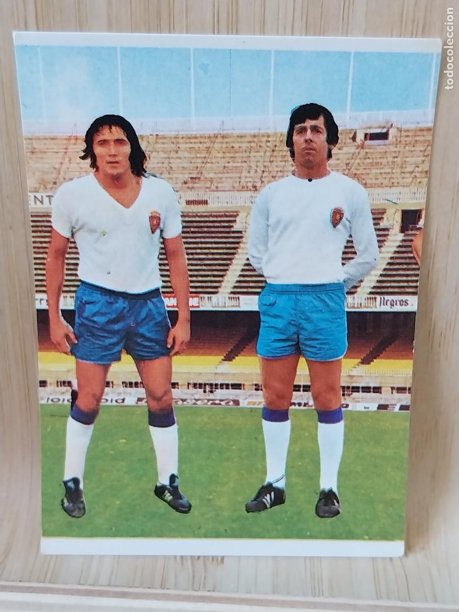 Cromos de F&uacute;tbol: DU&Ntilde;ABEITIA - OVEJERO ZARAGOZA RUIROMER A&Ntilde;O 1975 75 76 CROMO 143 ***-** SIN PEGAR NUNCA ROMERO