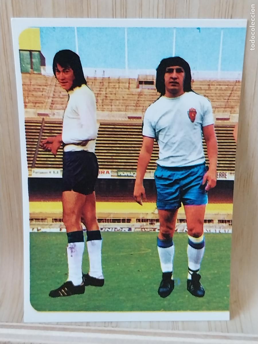 Cromos de F&uacute;tbol: ARRUA - DIARTE ZARAGOZA RUIROMER A&Ntilde;O 1975 75 76 CROMO 141 ***-** SIN PEGAR NUNCA ROMERO