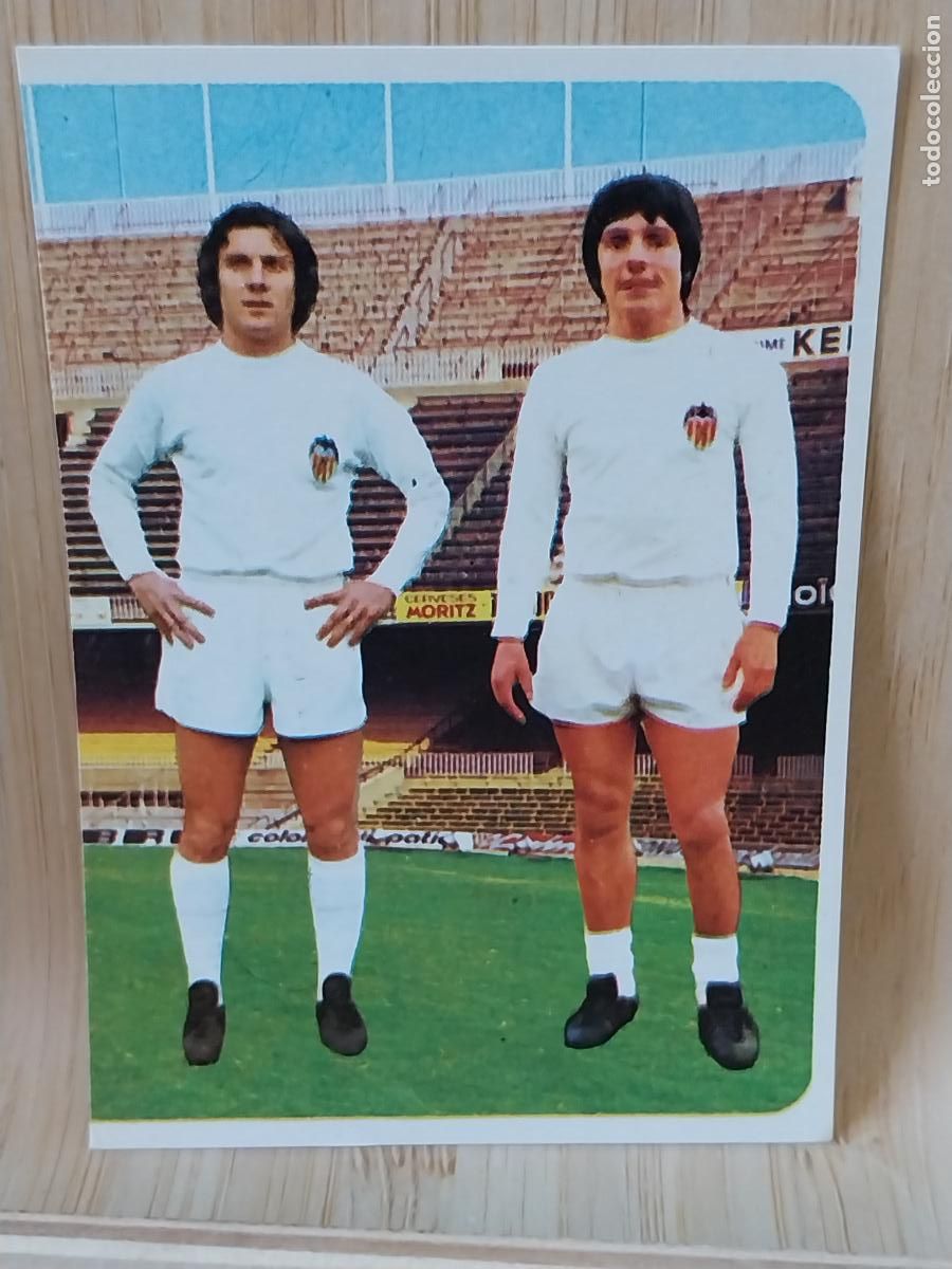 Cromos de F&uacute;tbol: VALDEZ - F DIAZ VALENCIA RUIROMER A&Ntilde;O 1975 75 76 CROMO 136 ***-** SIN PEGAR NUNCA ROMERO